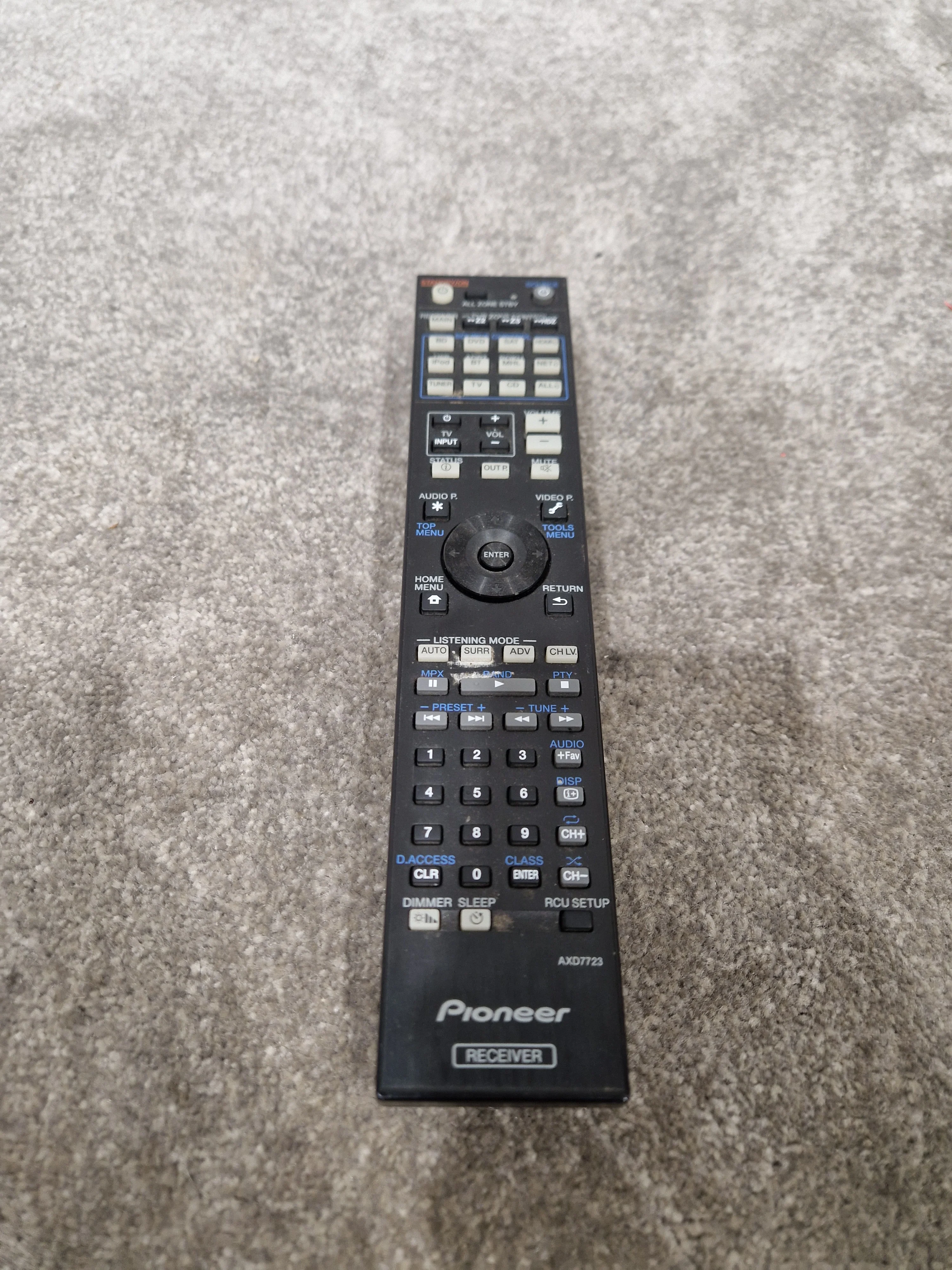 Pioneer VSX-924 - AV Receiver - Black - Good w/ Cables & Remote - Image 13