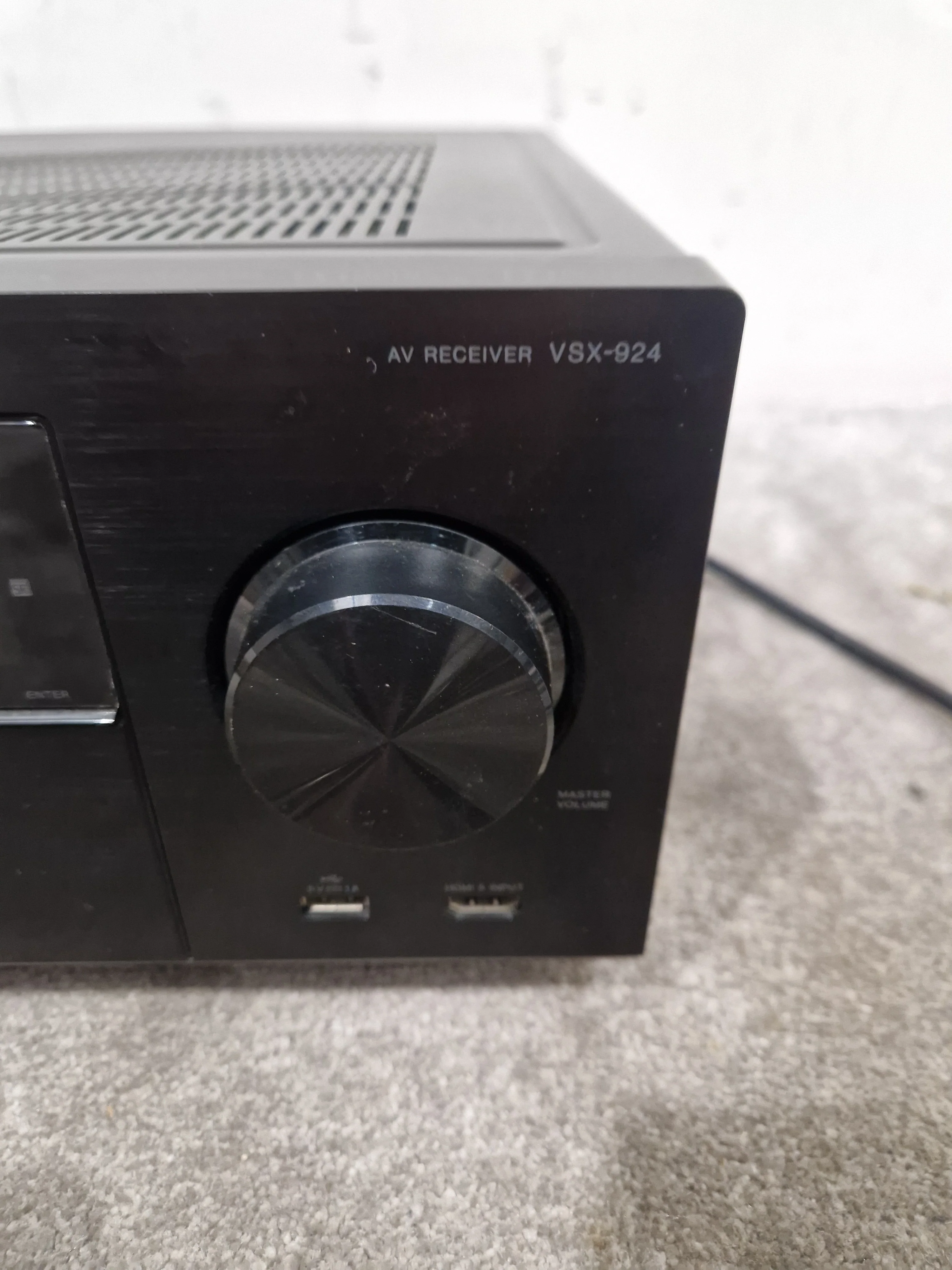 Pioneer VSX-924 - AV Receiver - Black - Good w/ Cables & Remote - Image 3