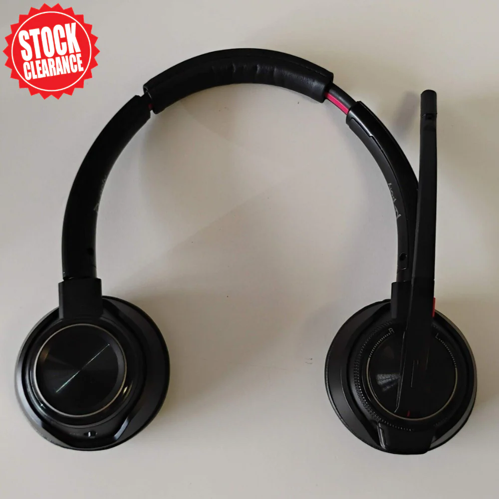 Plantronics Poly Savi W8220 – Wireless Headset System – Very Good w/ Charging Dock - Image 2