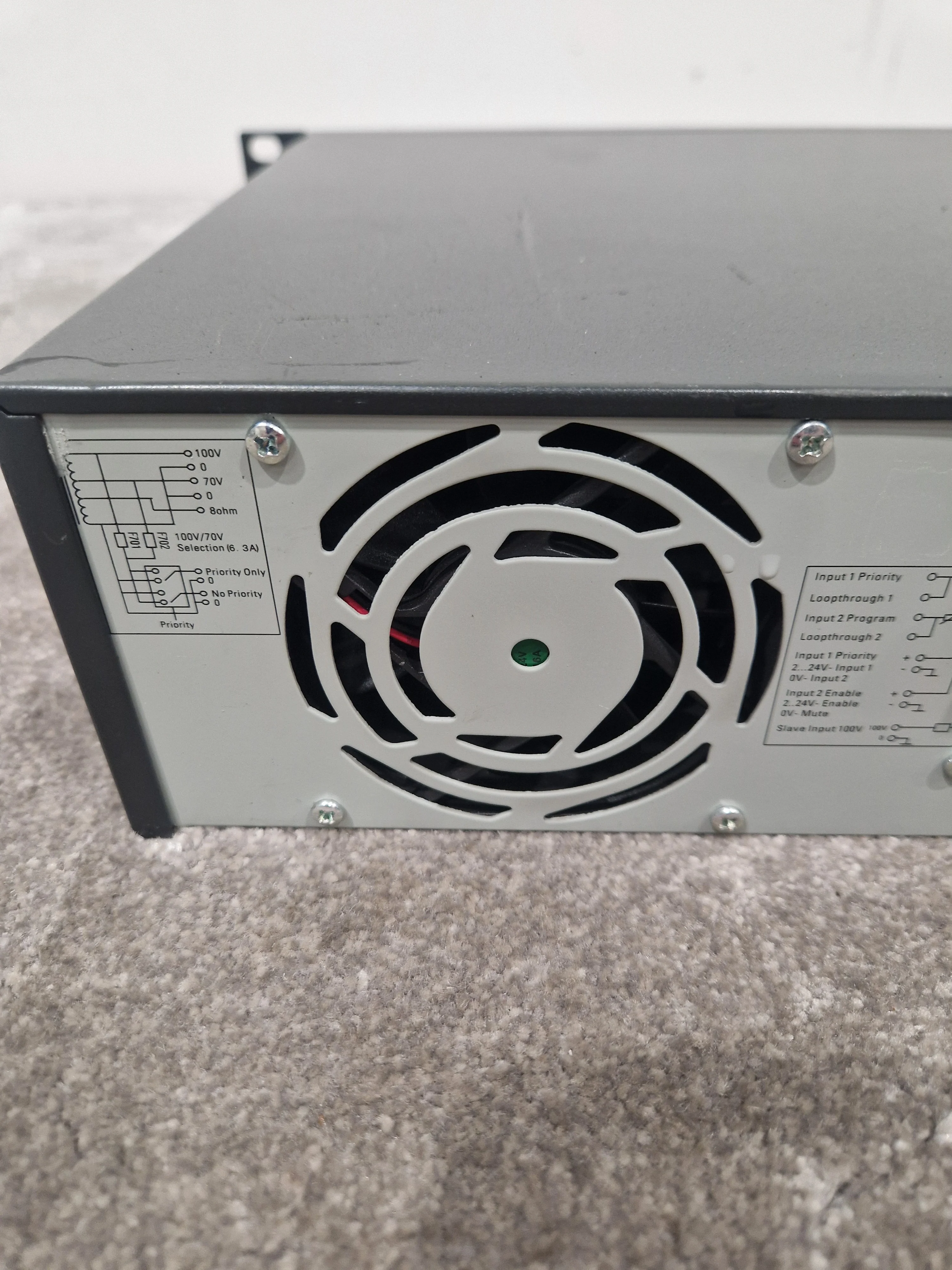 Plena 240w Power amp - High Power, Reliable - Very Good - Image 7