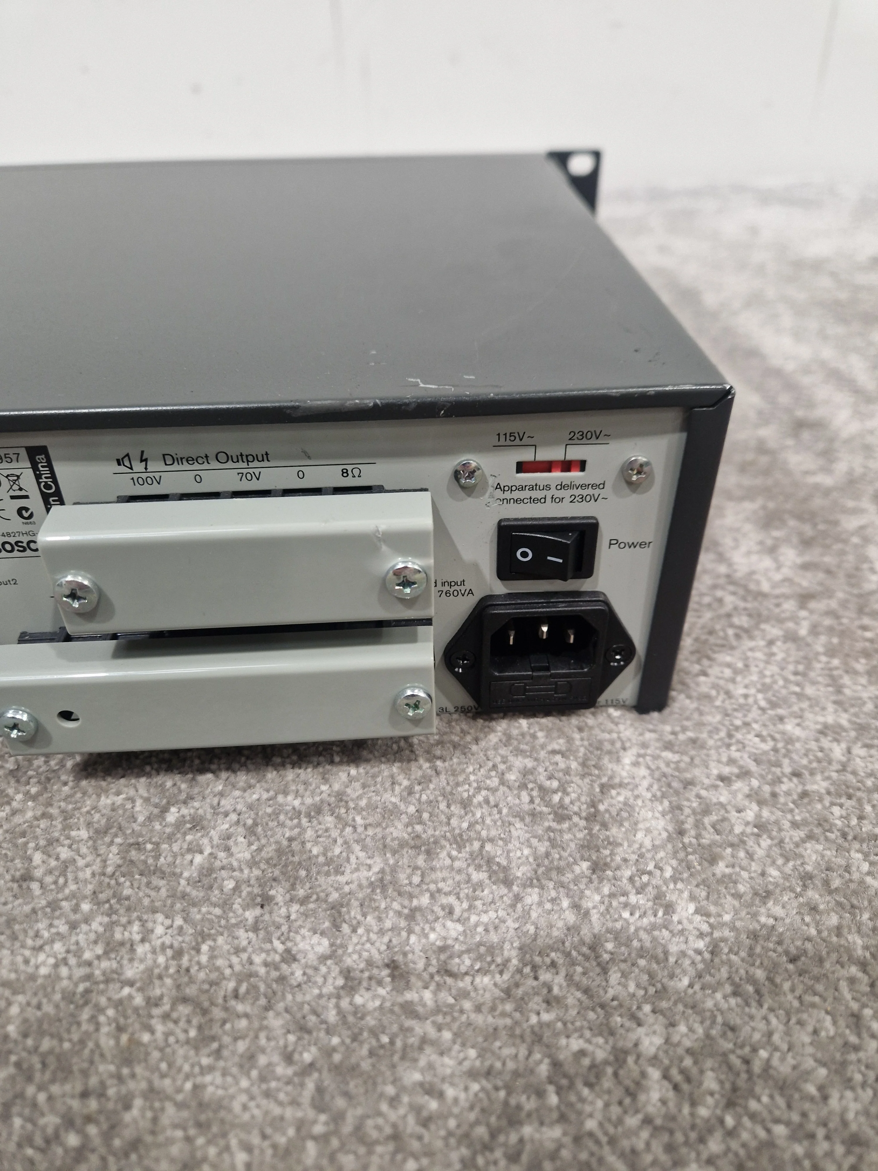 Plena 240w Power amp - High Power, Reliable - Very Good - Image 9