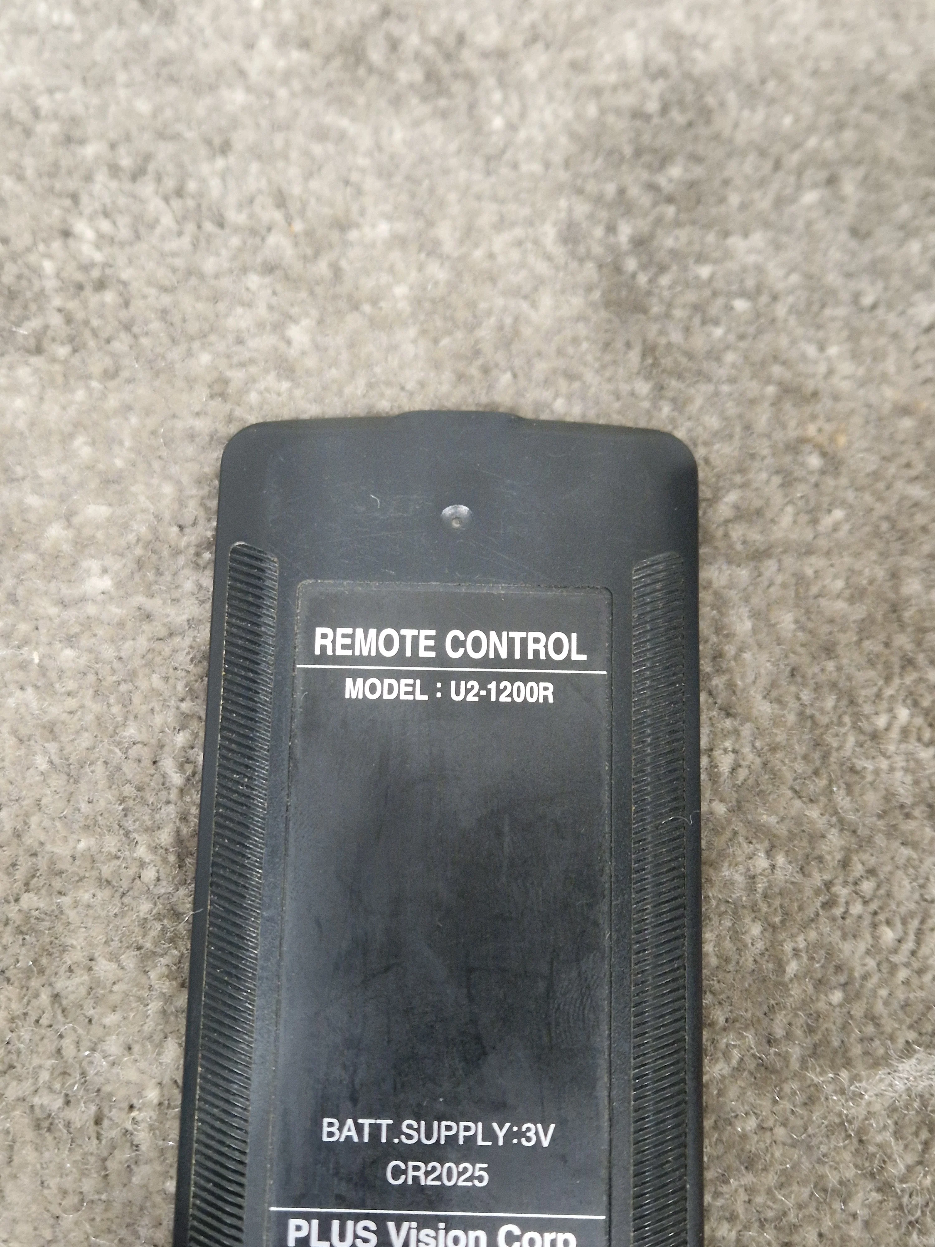 Plus U2-1200R Remote Control - High-Precision Operation - Excellent - Image 5