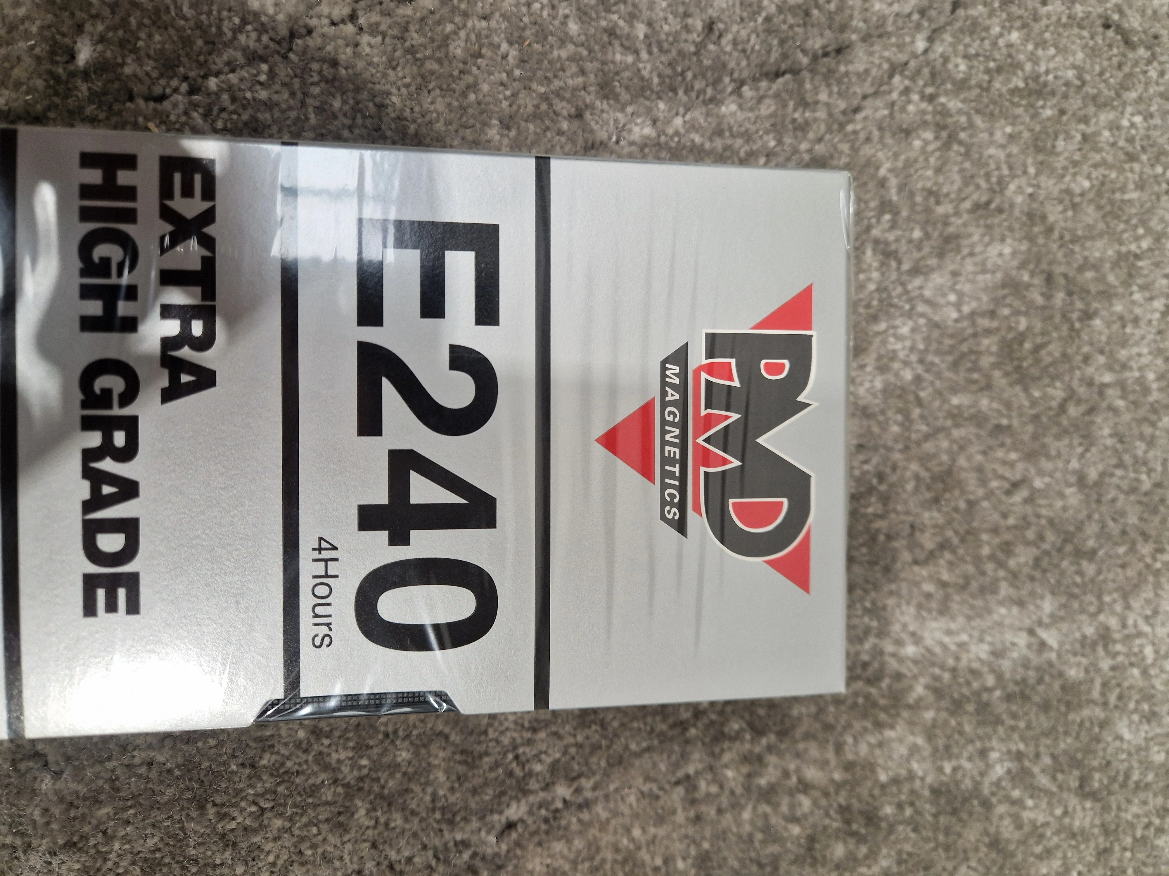 PMD Magnetics E240 VHS Tape - High Quality Recording, Long Play - Mint - Image 7