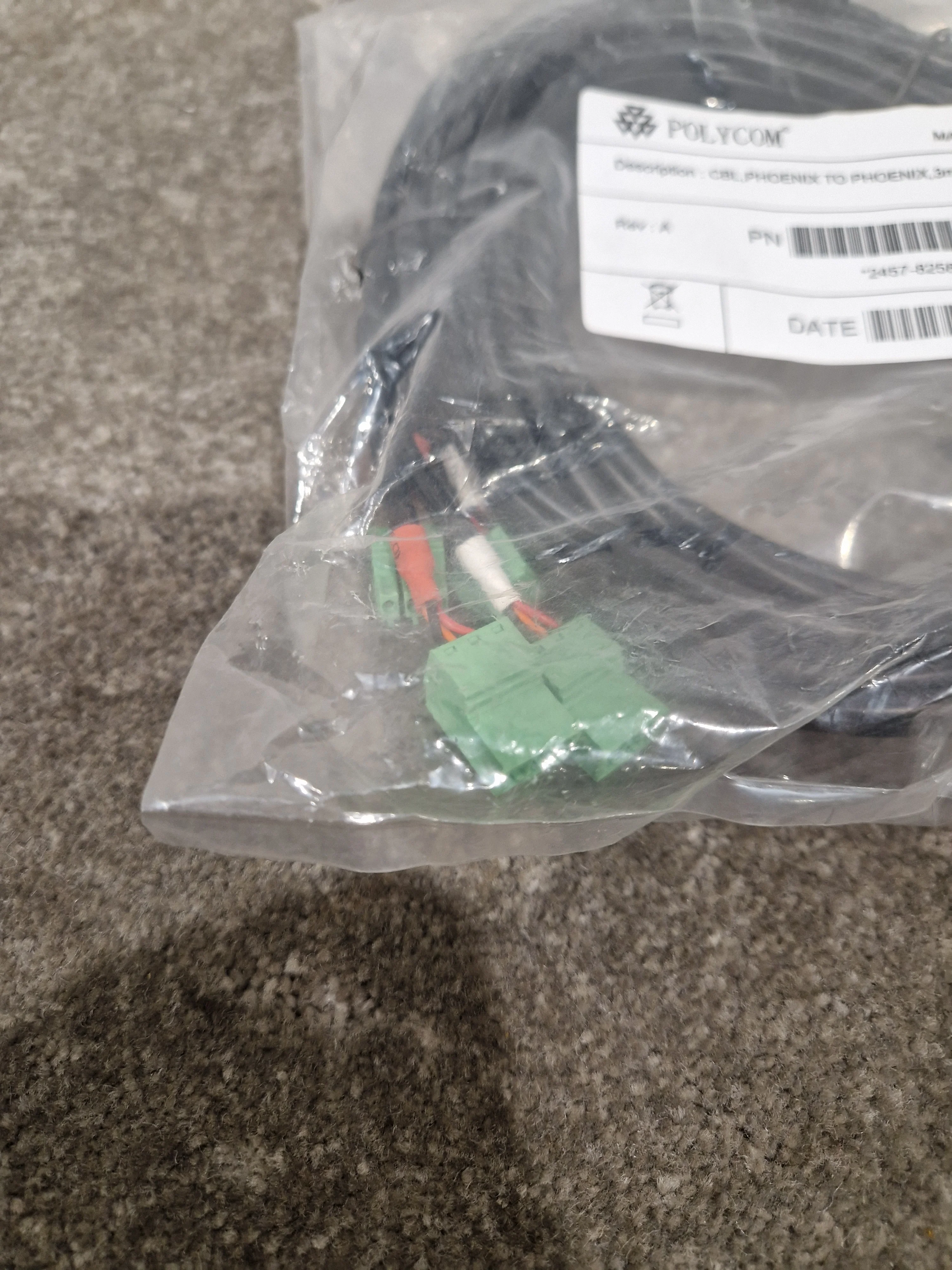 Polycom CBL Phoenix TO Phoenix Cable 3M - High-Quality Audio Connection - Excellent w/ Original Packaging - Image 5