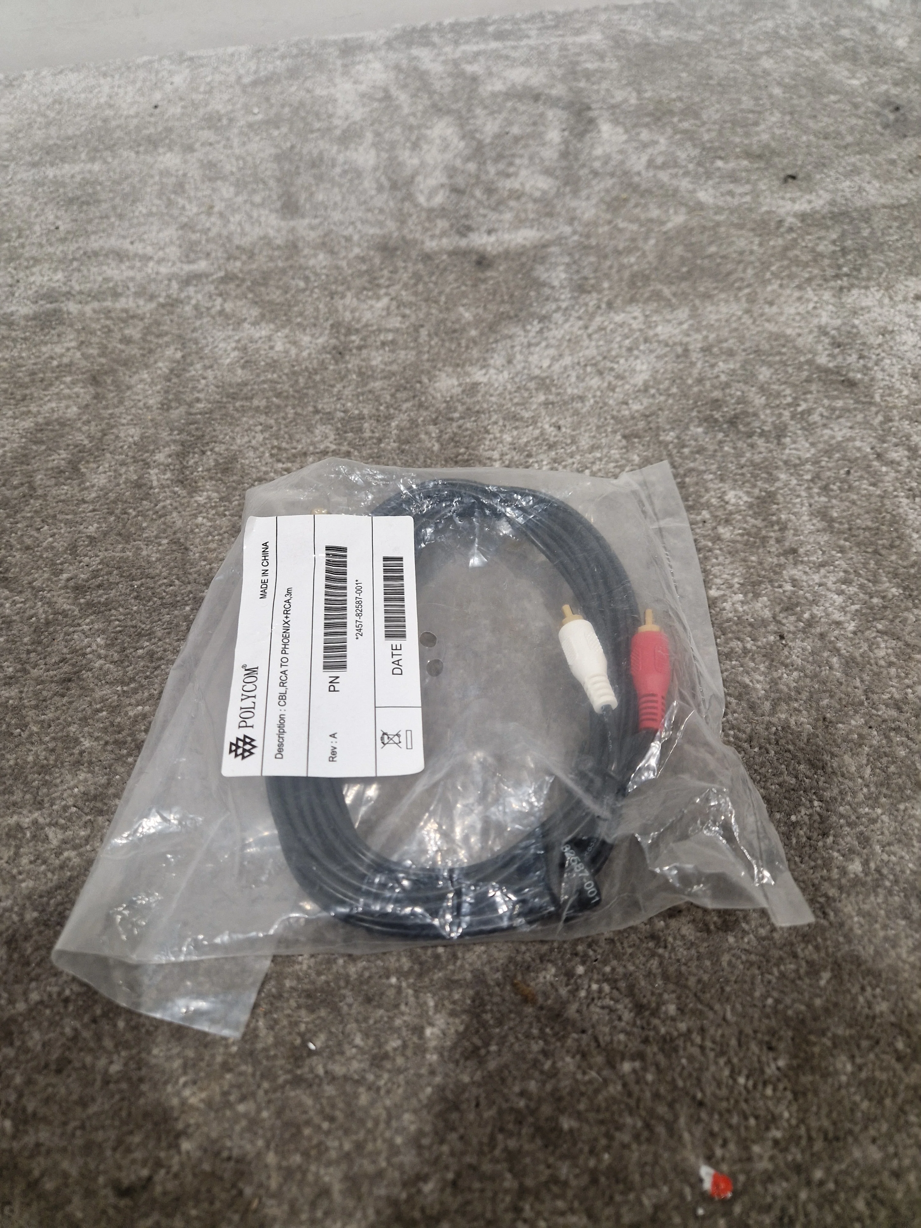 Polycom CBL RCA TO Phoenix 3M - High-Quality Audio Cable - Excellent - Image 6