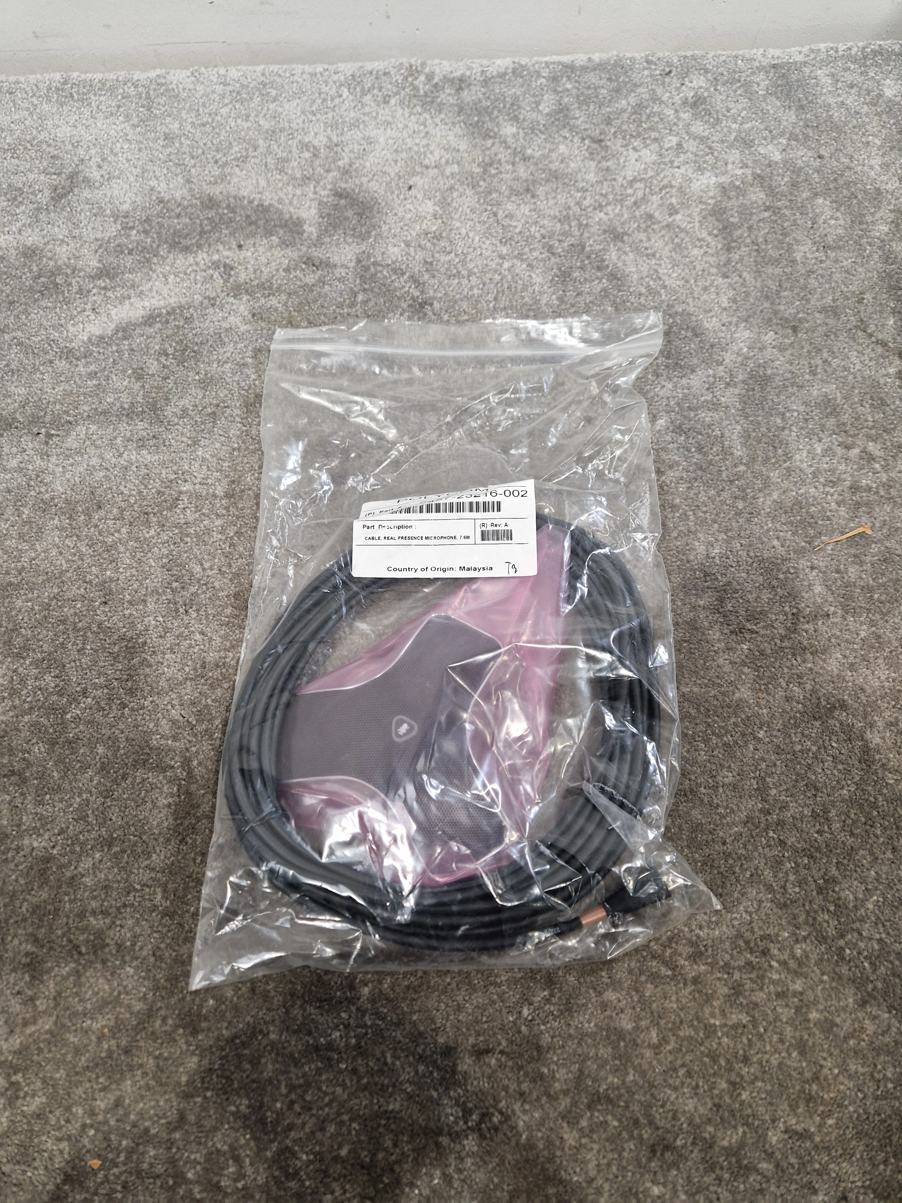Polycom Realpresence HDX Microphone - High-Definition Audio - Excellent w/ Power Supply - Image 5