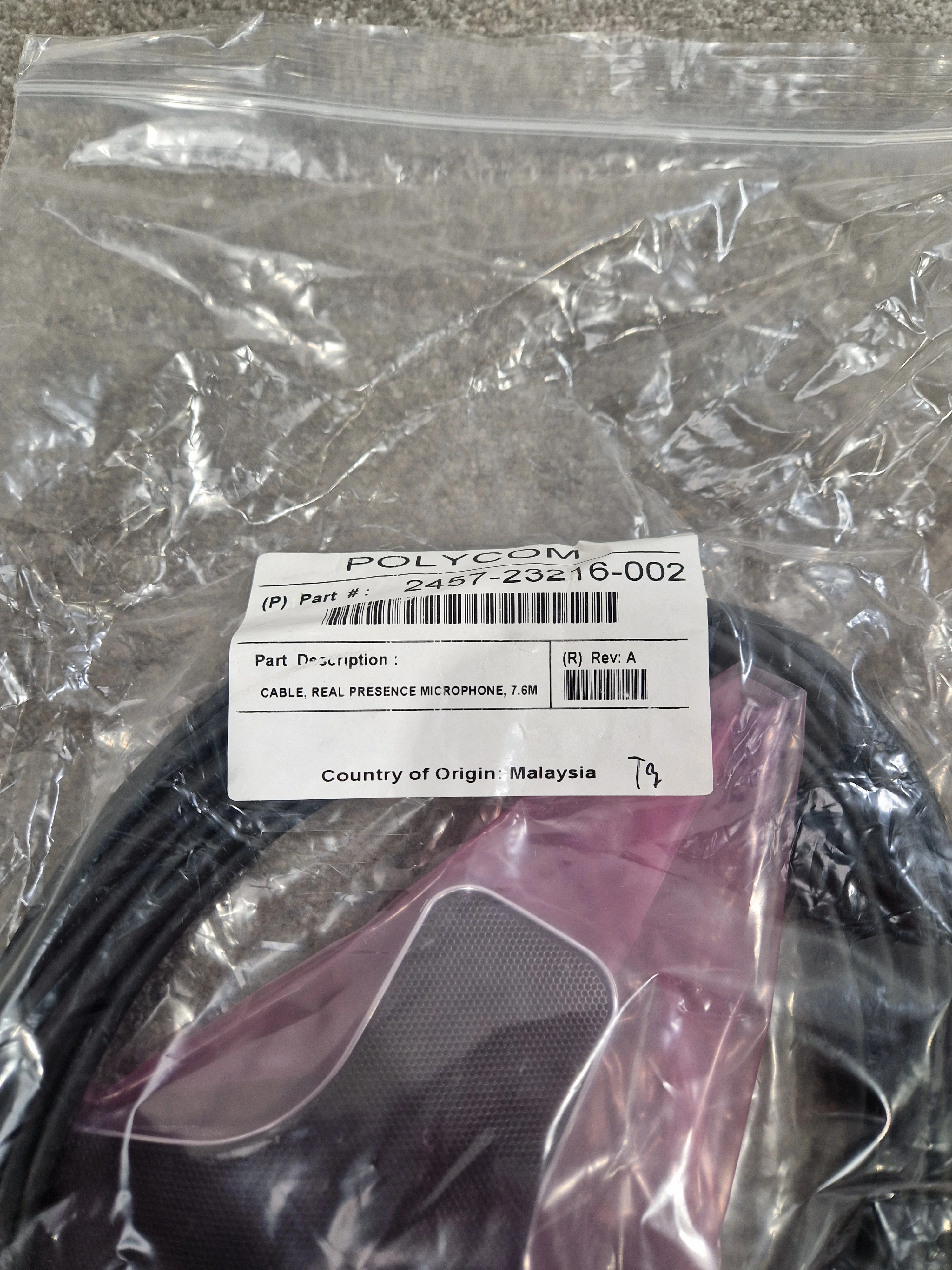 Polycom Realpresence HDX Microphone - High-Definition Audio - Excellent w/ Power Supply - Image 6