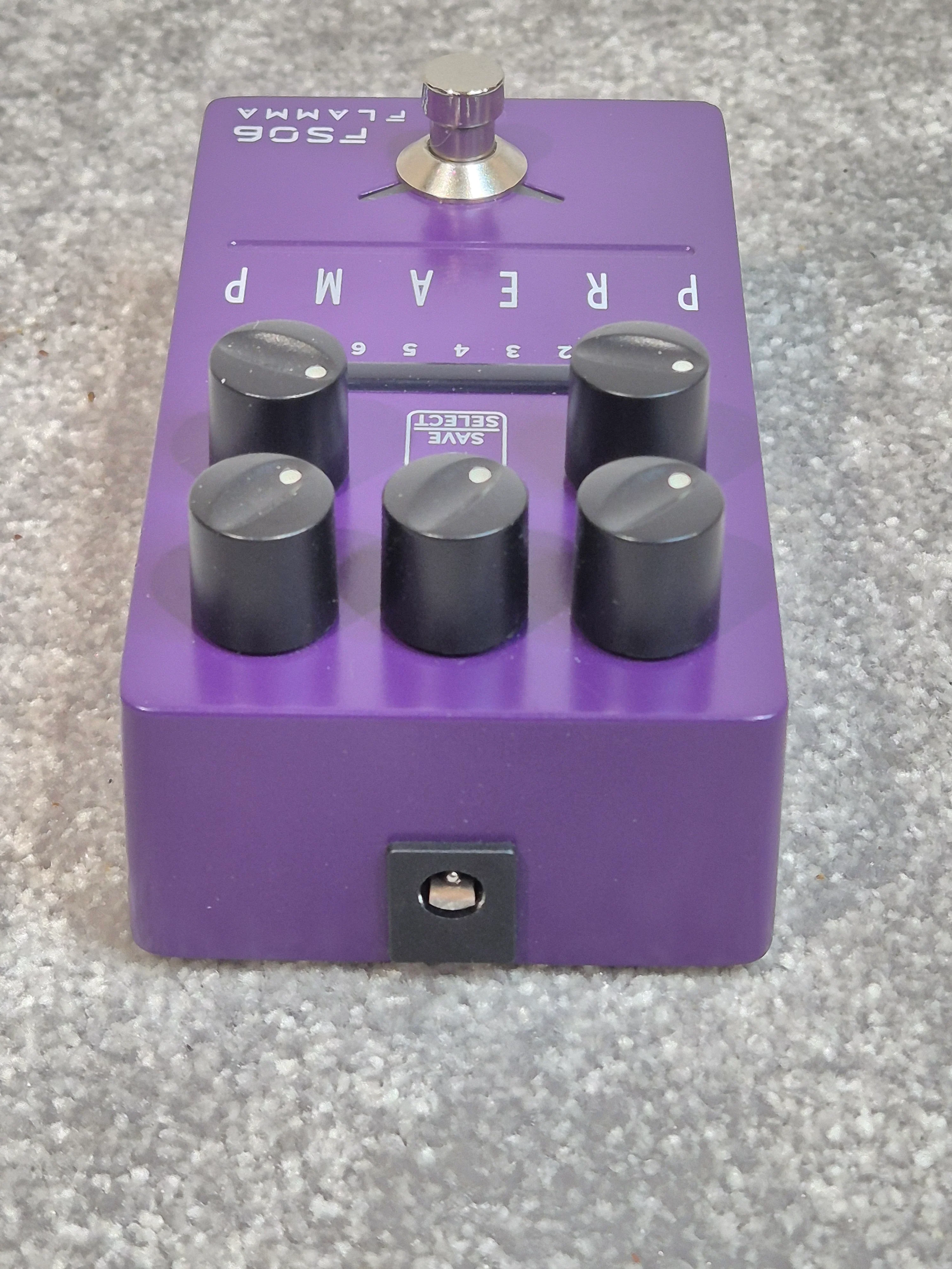 Flamma Preamp FS06 - Digital Preamp Pedal - Purple With Original Box - Image 5