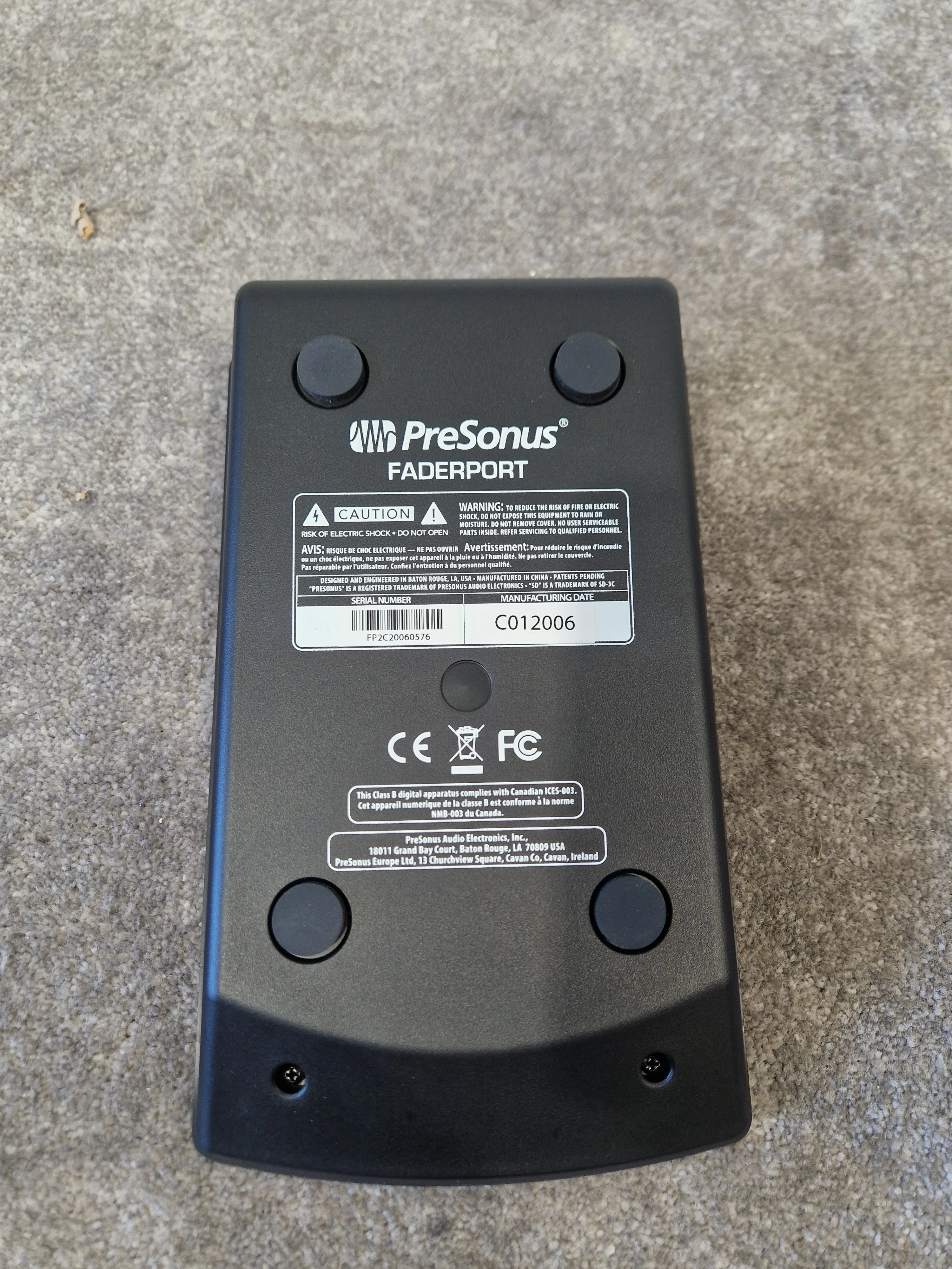 Presonus Faderport v2 - USB DAW Controller, Touch-Sensitive Fader - Spares or Repairs - Image 3