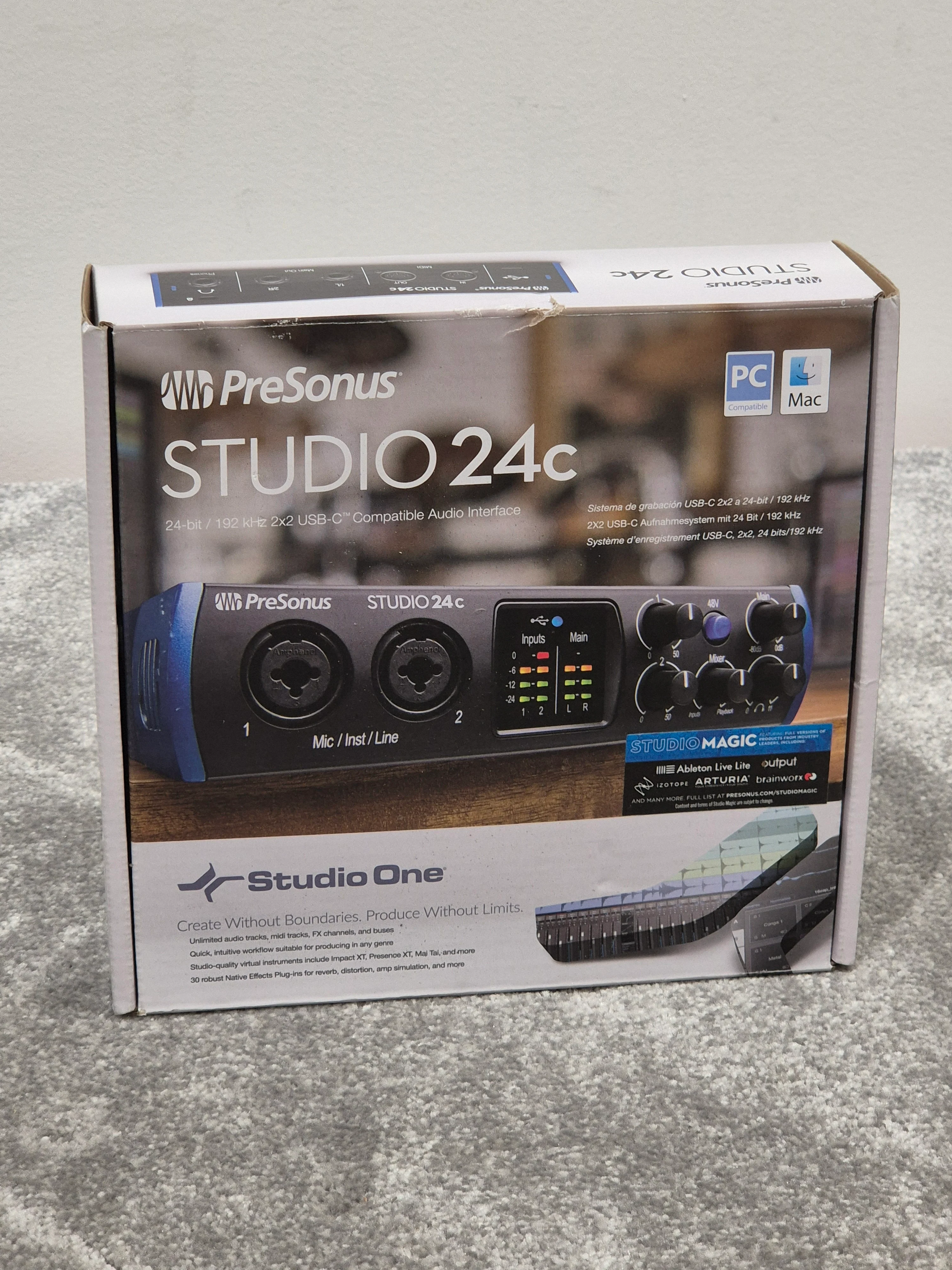 PreSonus Studio 24c - Audio Interface (New) - Image 2