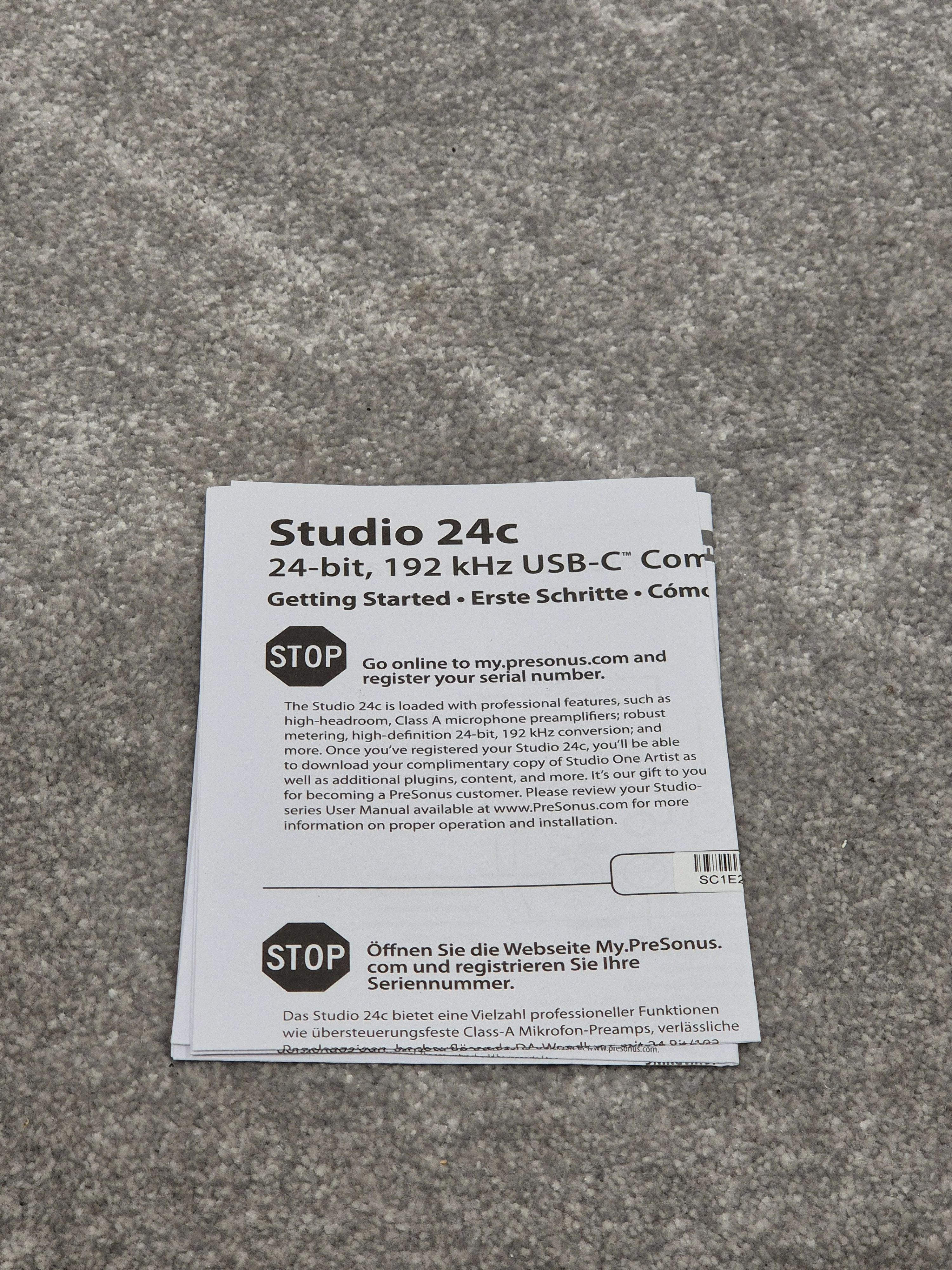PreSonus Studio 24c - Audio Interface (New) - Image 5