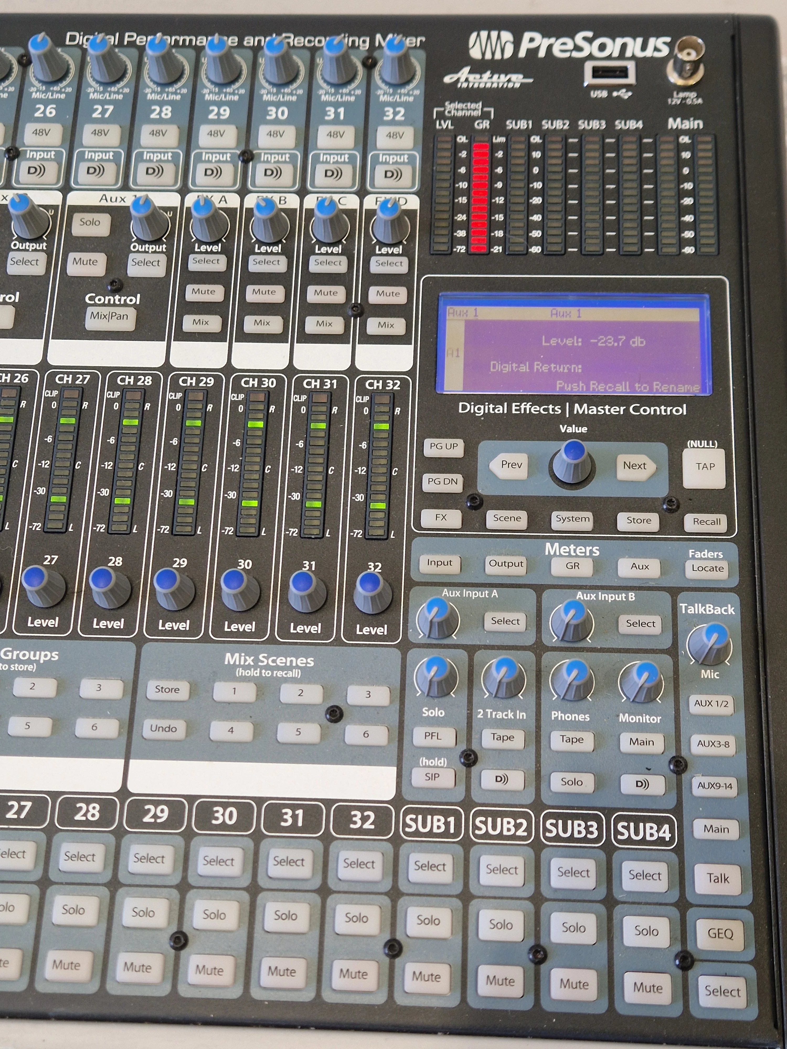 PreSonus StudioLive 32.4.2 AI Digital Mixer – 32-Channel Console with Flight Case - Very Good - Image 5