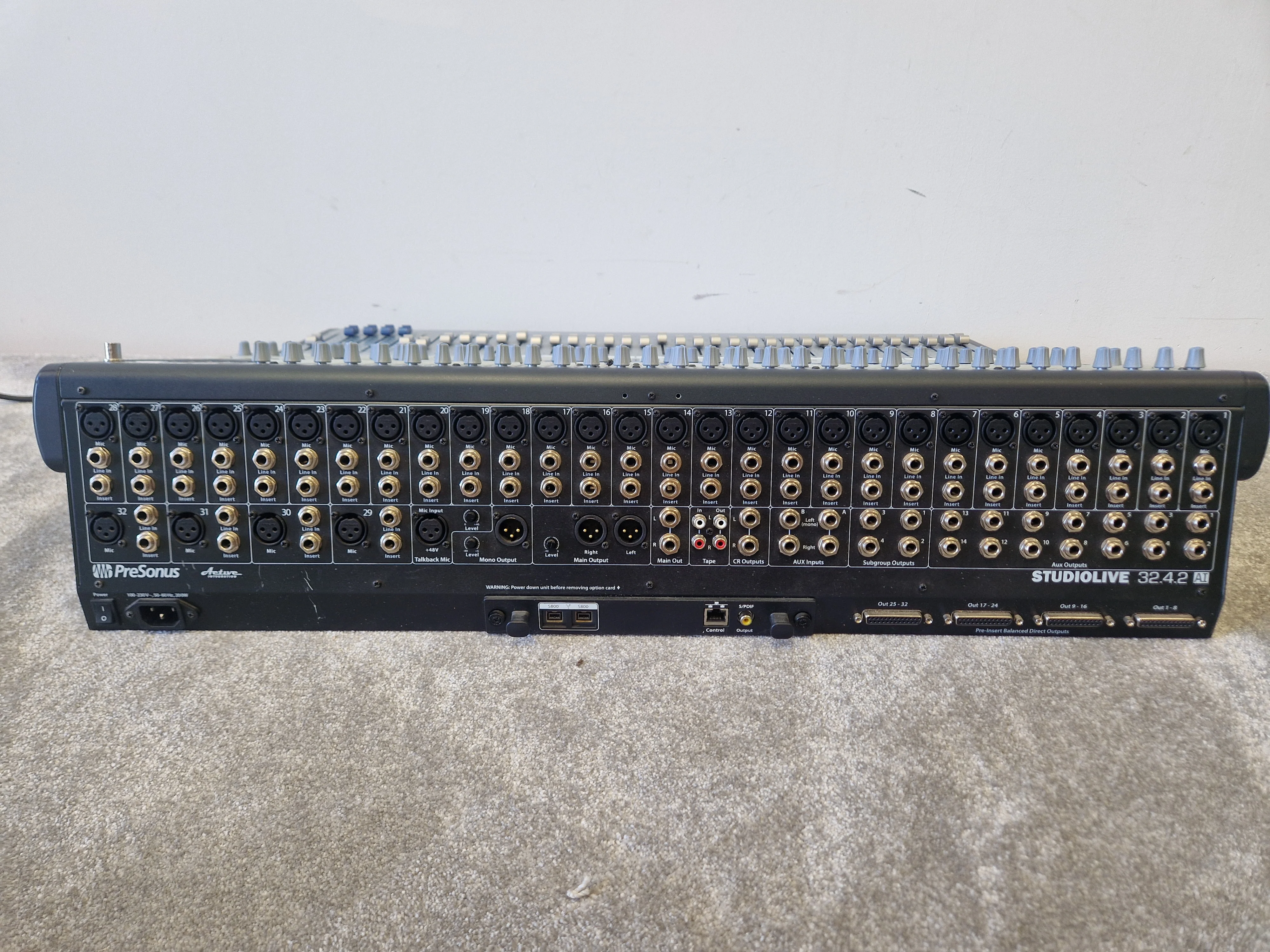 PreSonus StudioLive 32.4.2 AI Digital Mixer – 32-Channel Console with Flight Case - Very Good - Image 8