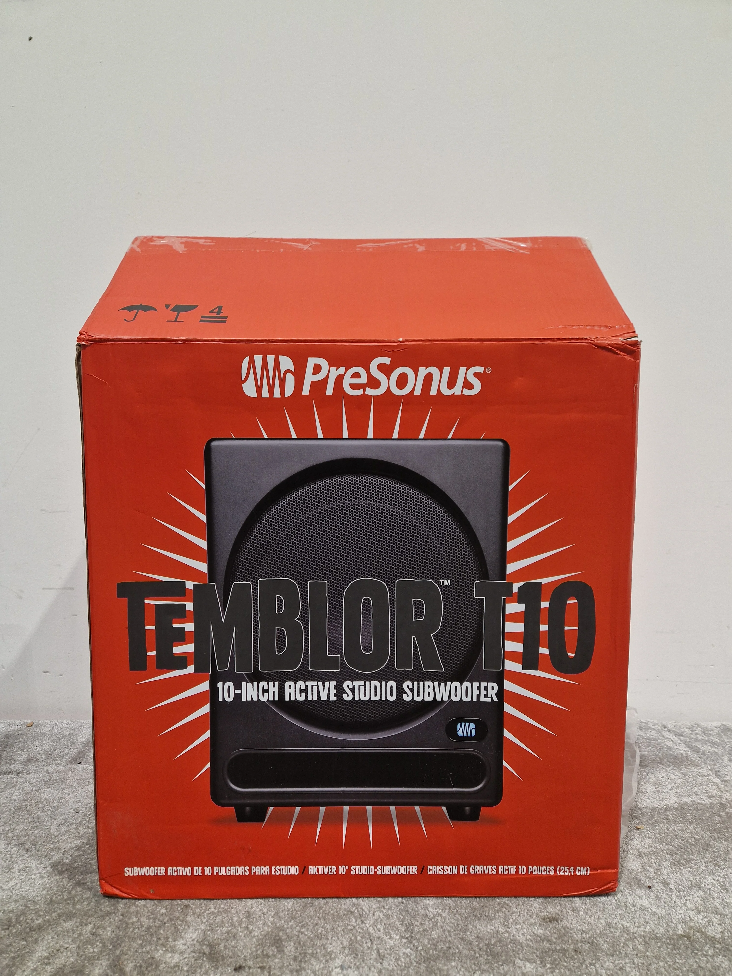 PreSonus Temblor T10 - Active Studio Subwoofer - 10-inch - Good w/ Original Box & Cables - Image 18