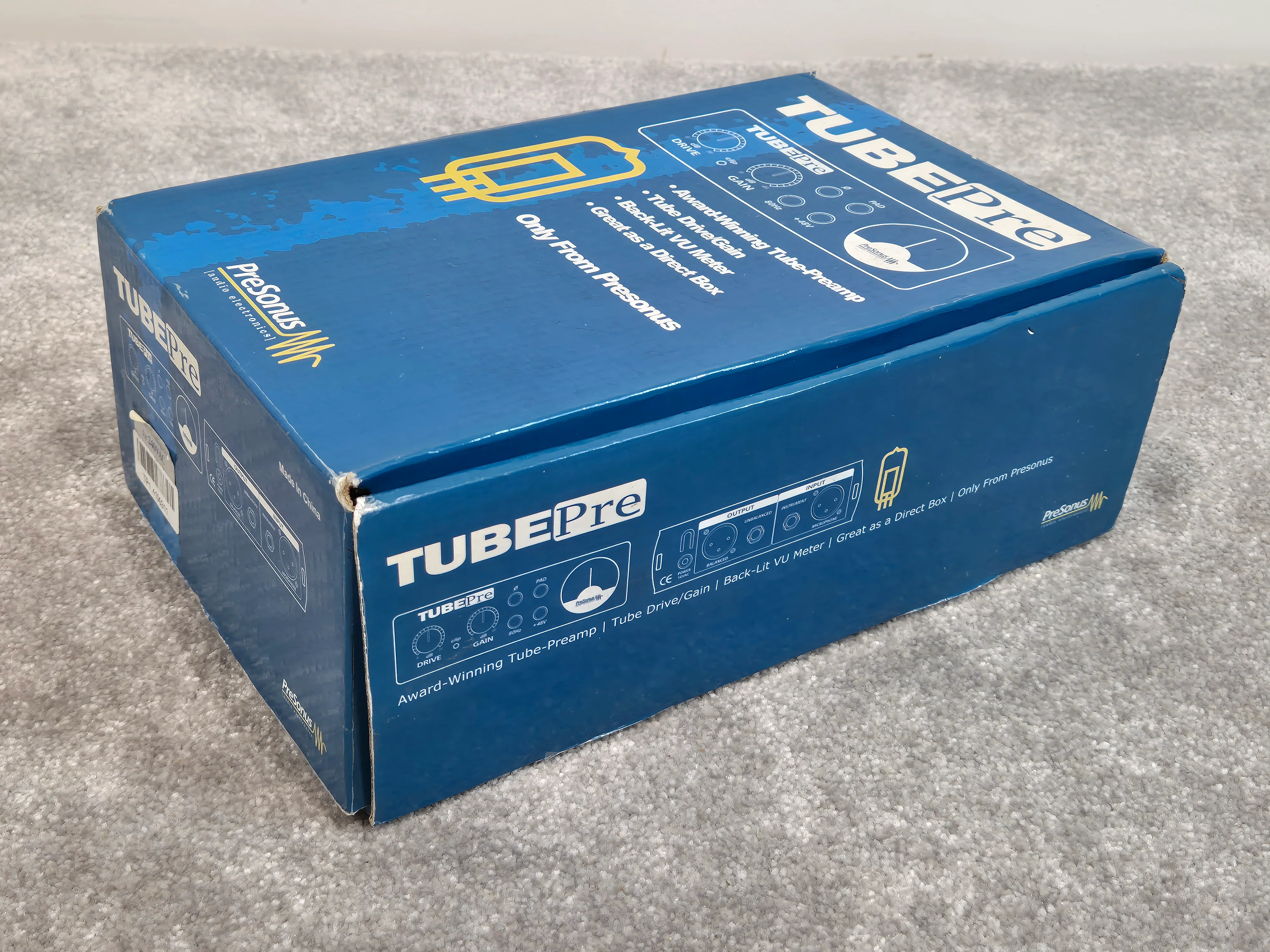 PreSonus TubePre - One-Channel Tube Preamplifier/DI box w/ Original Box - Image 11