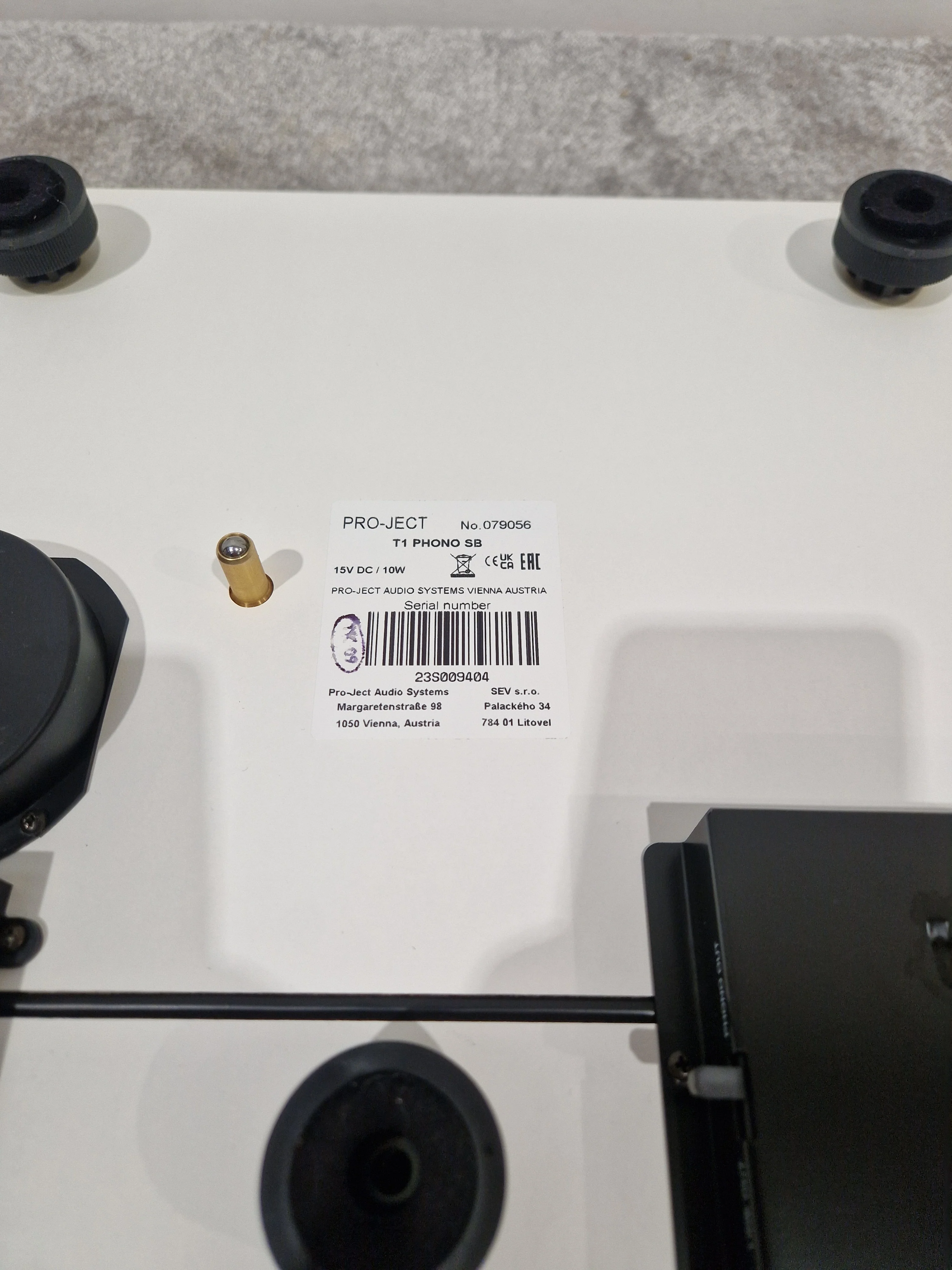 Project T1 Phono SB - Turntable with Preamp - Spares or Repair - Image 7