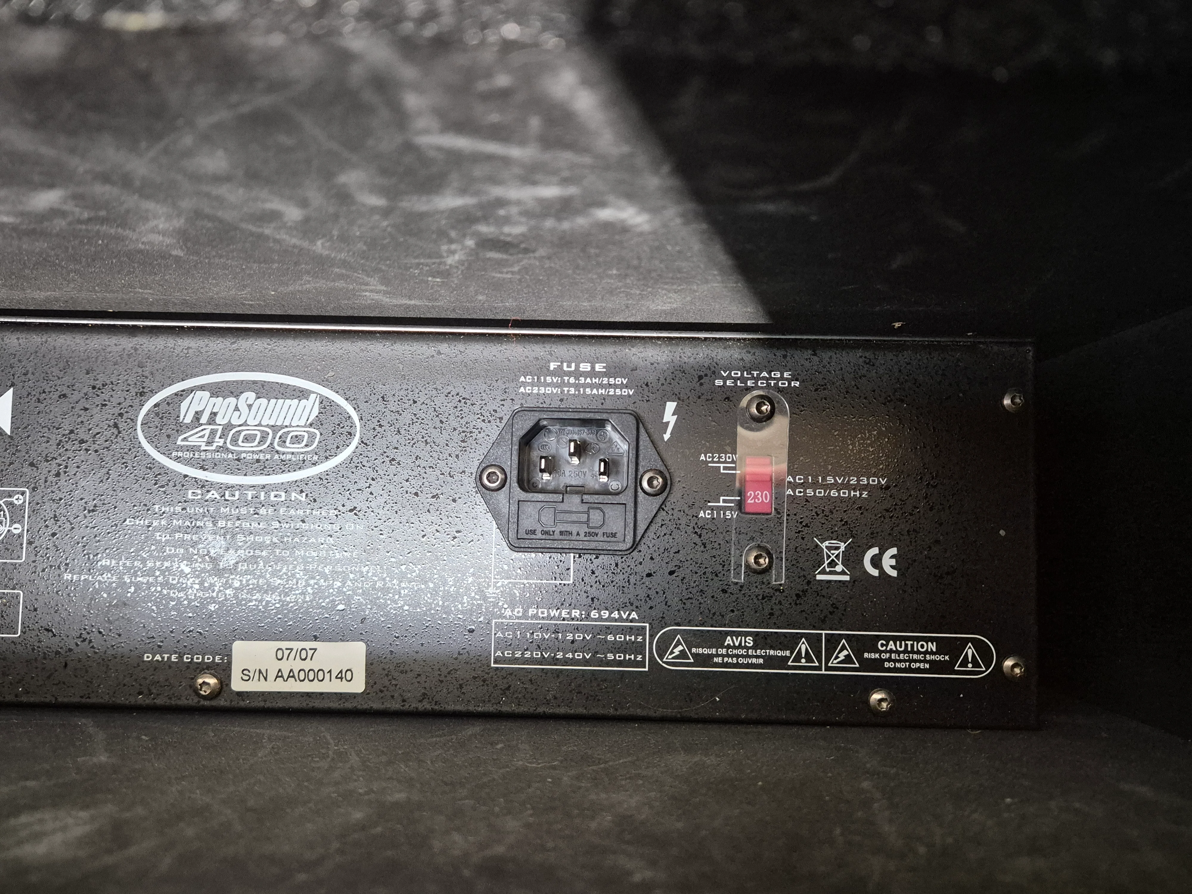 ProSound 400 - Professional Power Amplifier - Image 6