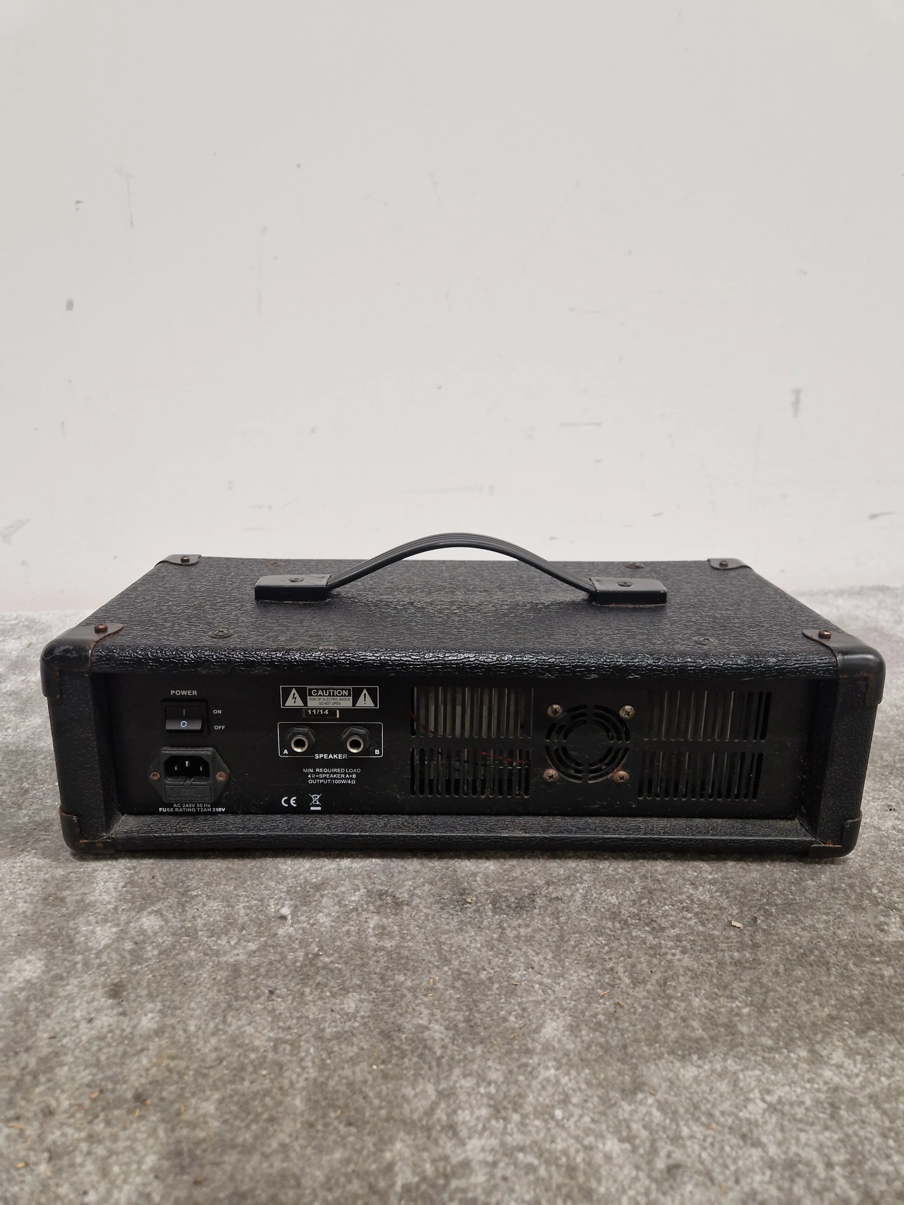 ProSound N73HH - Powered Mixer Head - 4 Channel - Black - Good w/ Power Cable - Image 2