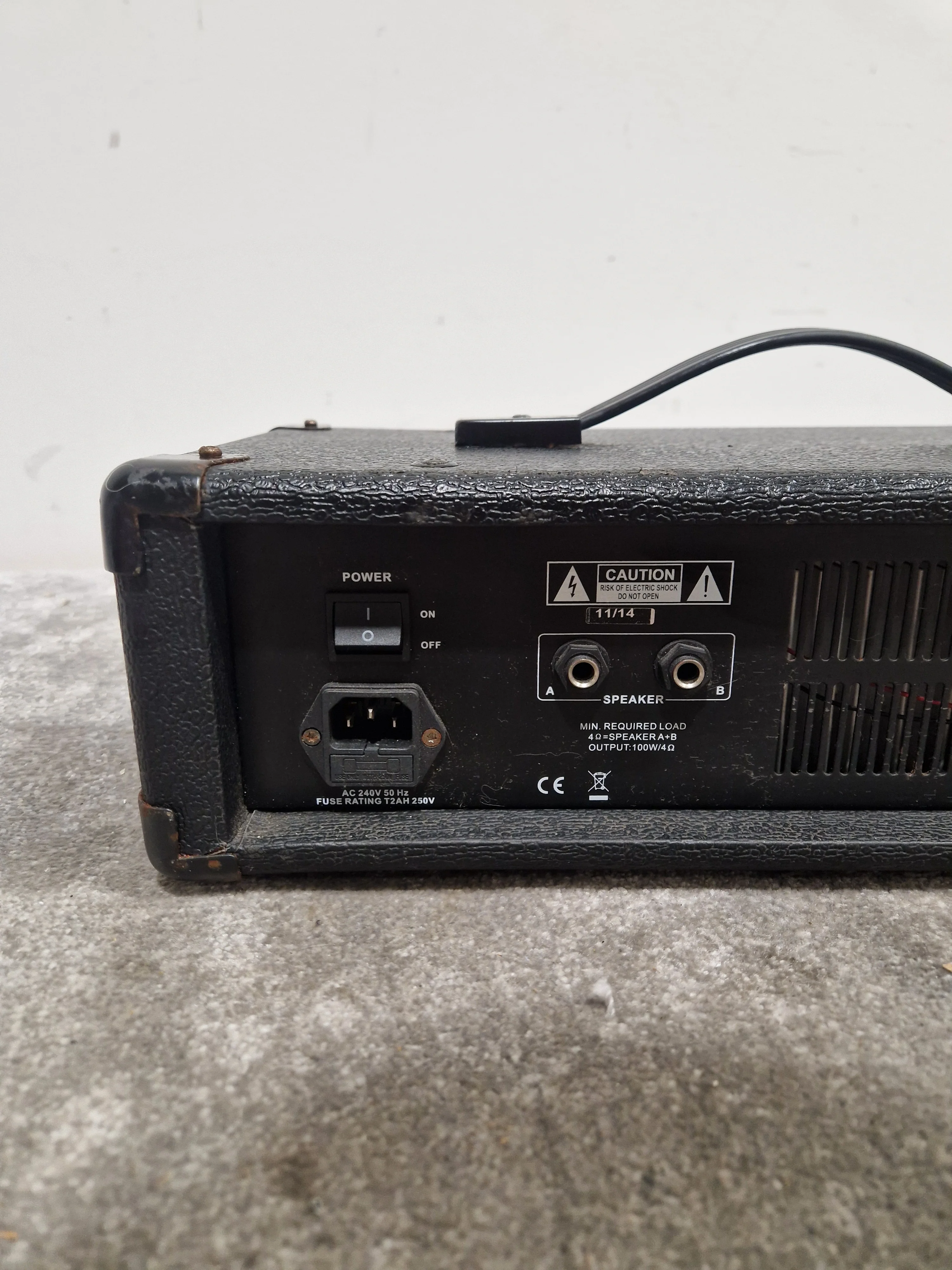 ProSound N73HH - Powered Mixer Head - 4 Channel - Black - Good w/ Power Cable - Image 6