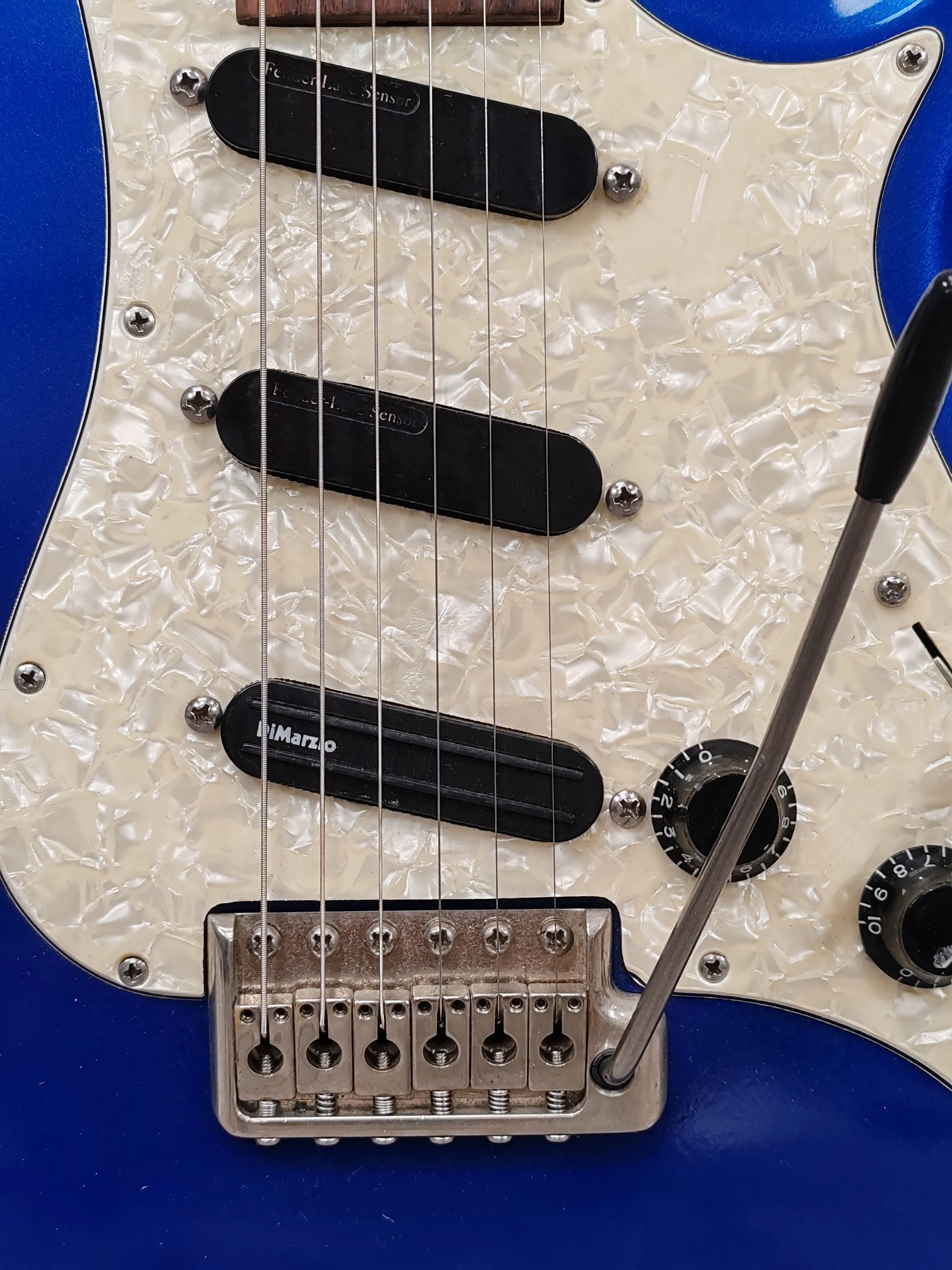 PRS EG-3 - Electric Guitar - Blue - Very Good w/ Tremolo - Image 3