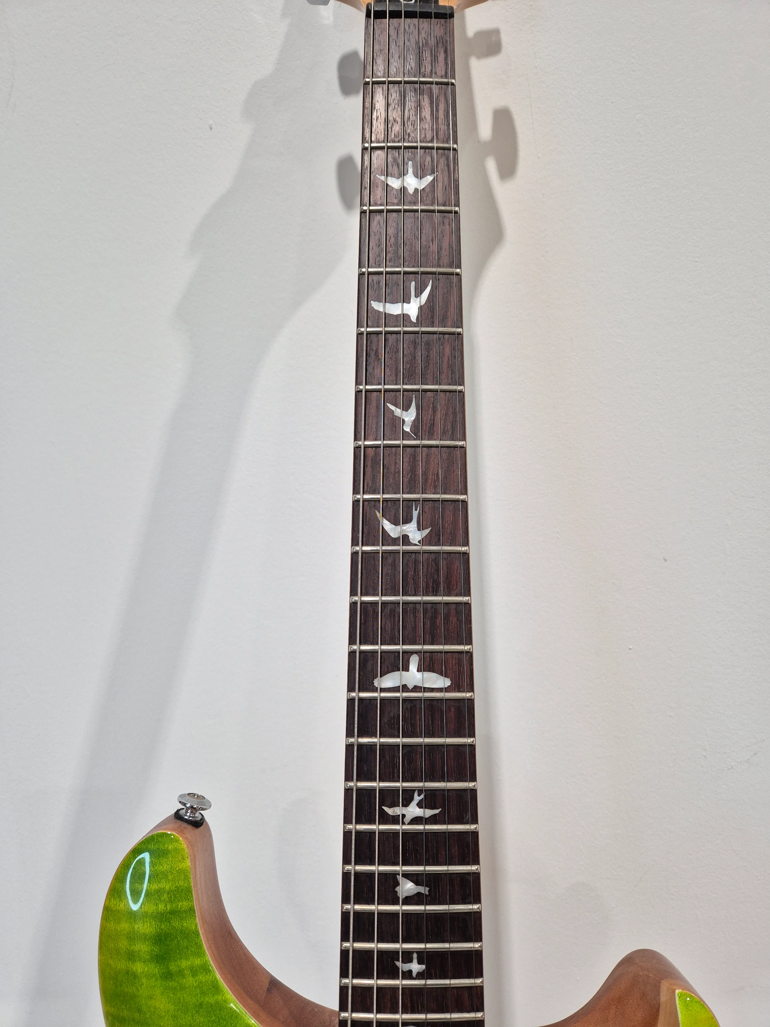 PRS SE Custom 24/08 Eriza Verde Green Electric Guitar - Image 5