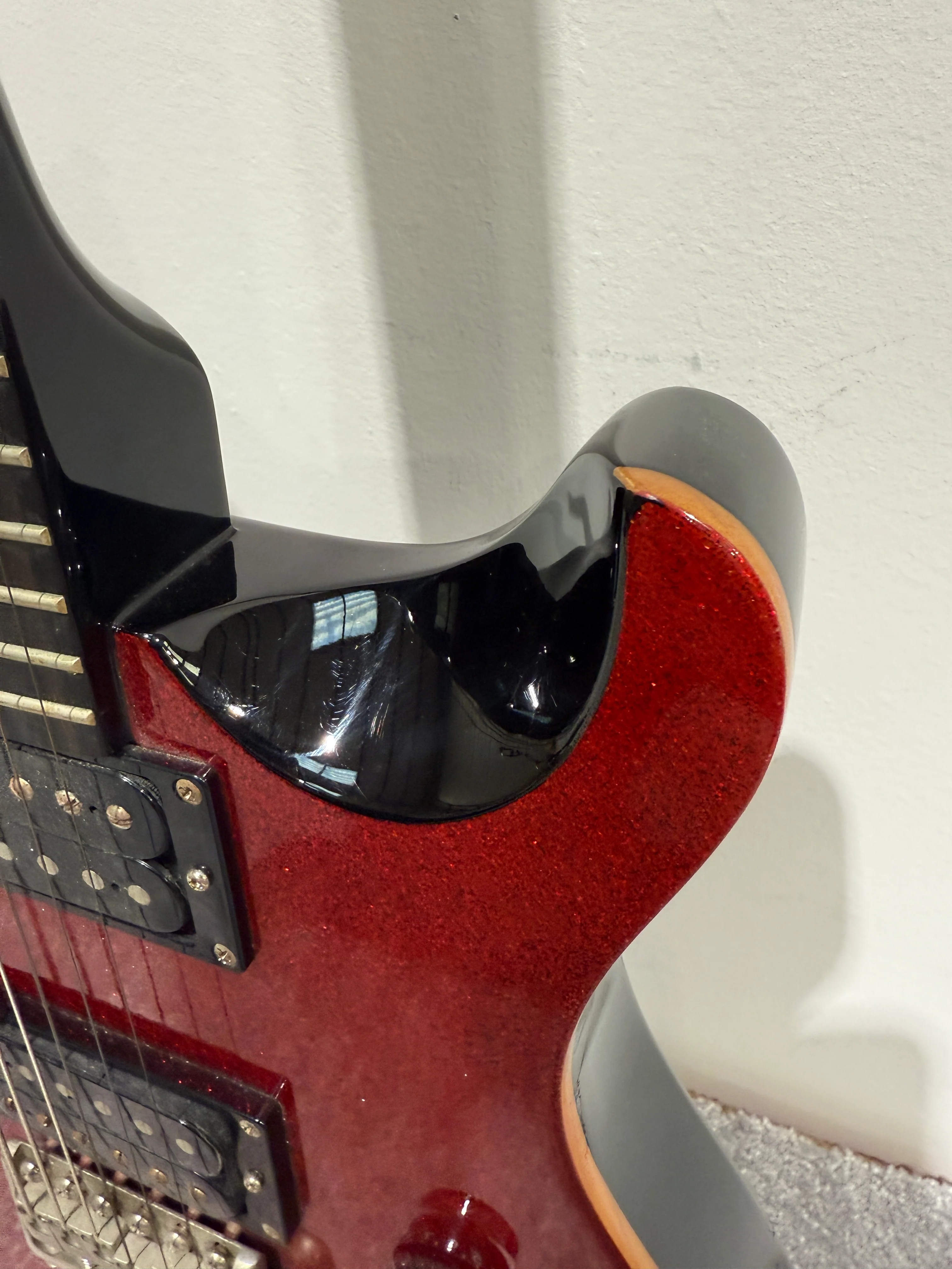 PRS SE Electric Guitar - Orianthi - Red Sparkle - 2010 - Image 11