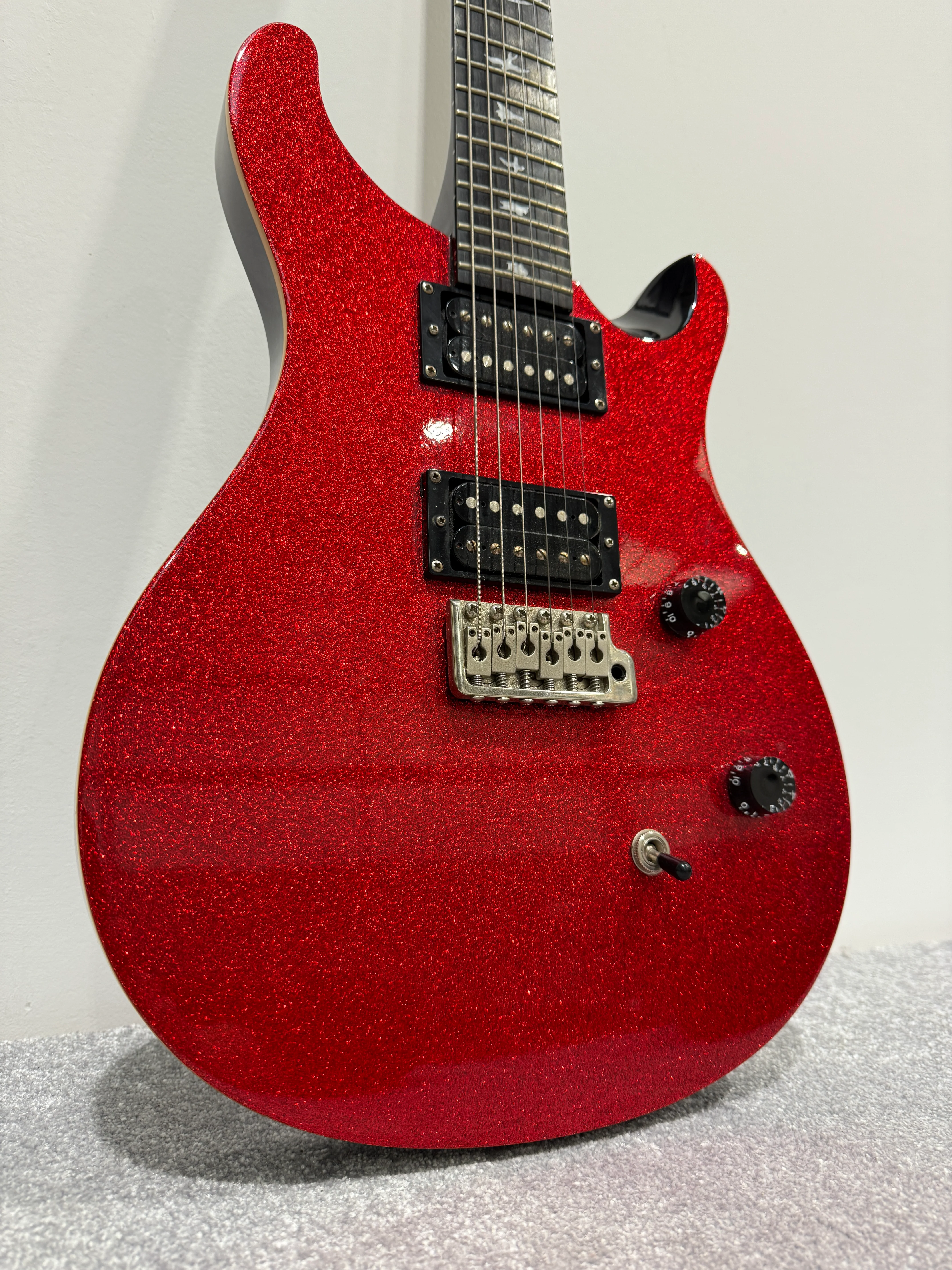 PRS SE Electric Guitar - Orianthi - Red Sparkle - 2010 - Image 3