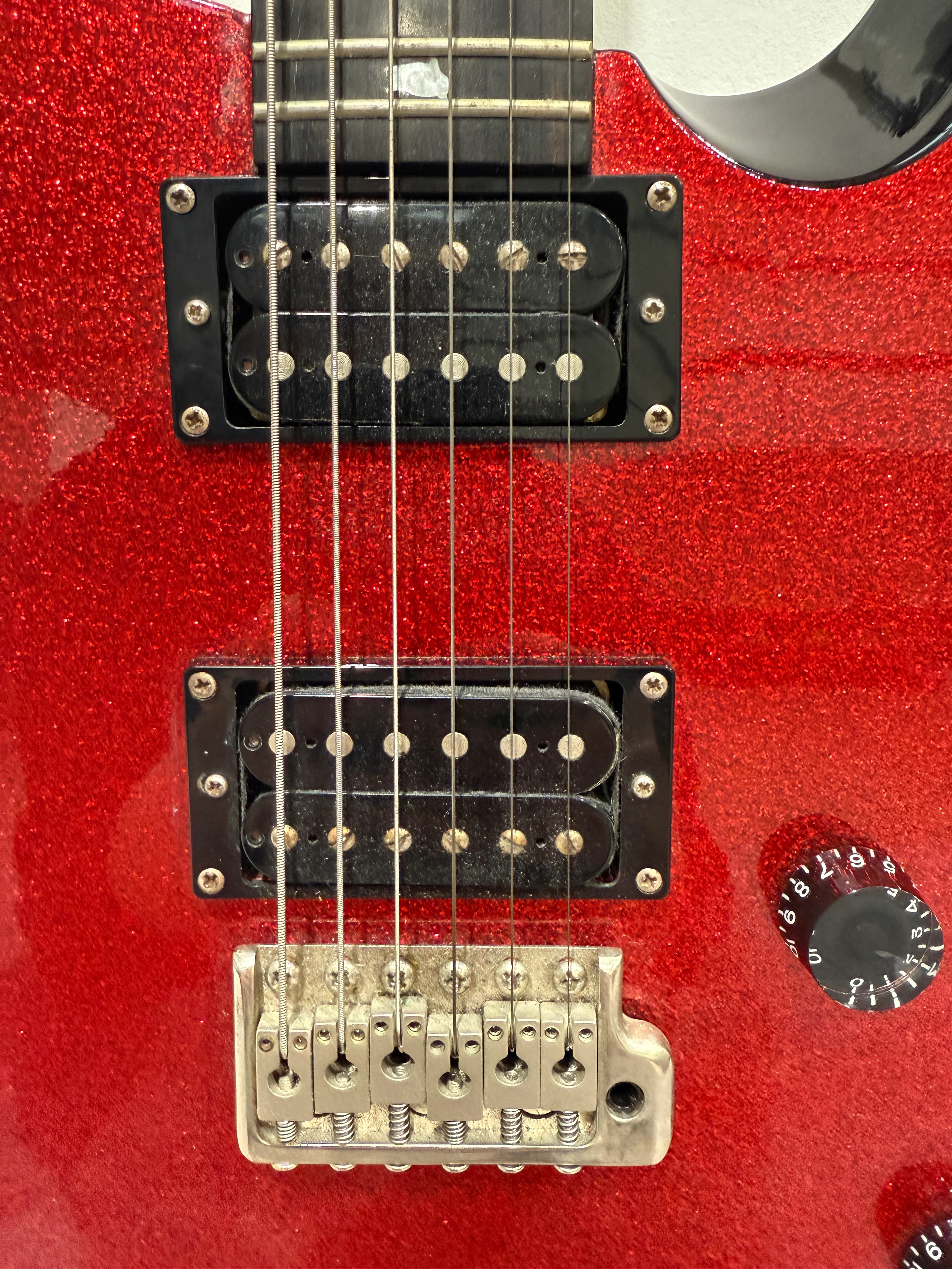 PRS SE Electric Guitar - Orianthi - Red Sparkle - 2010 - Image 6