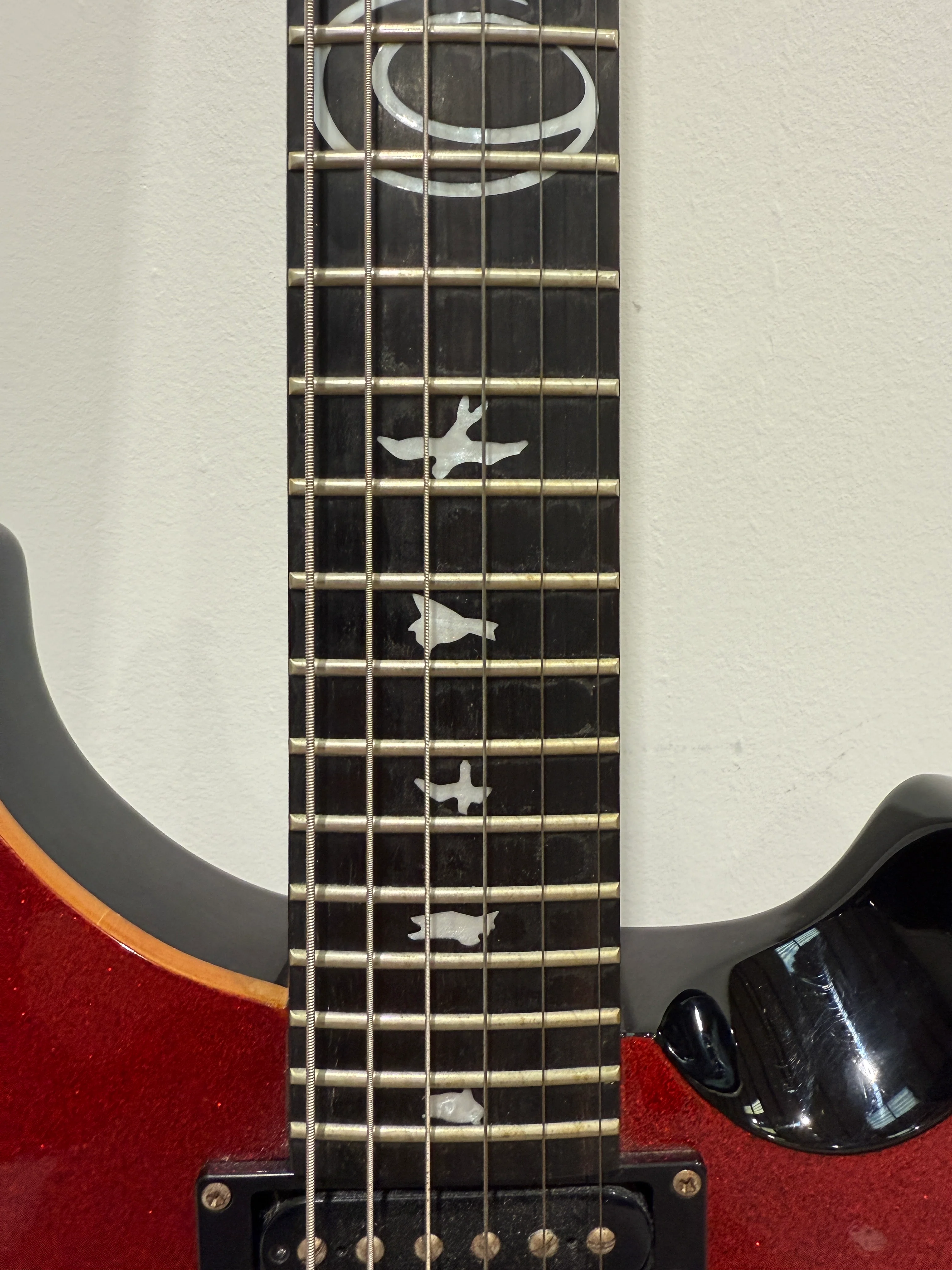 PRS SE Electric Guitar - Orianthi - Red Sparkle - 2010 - Image 7