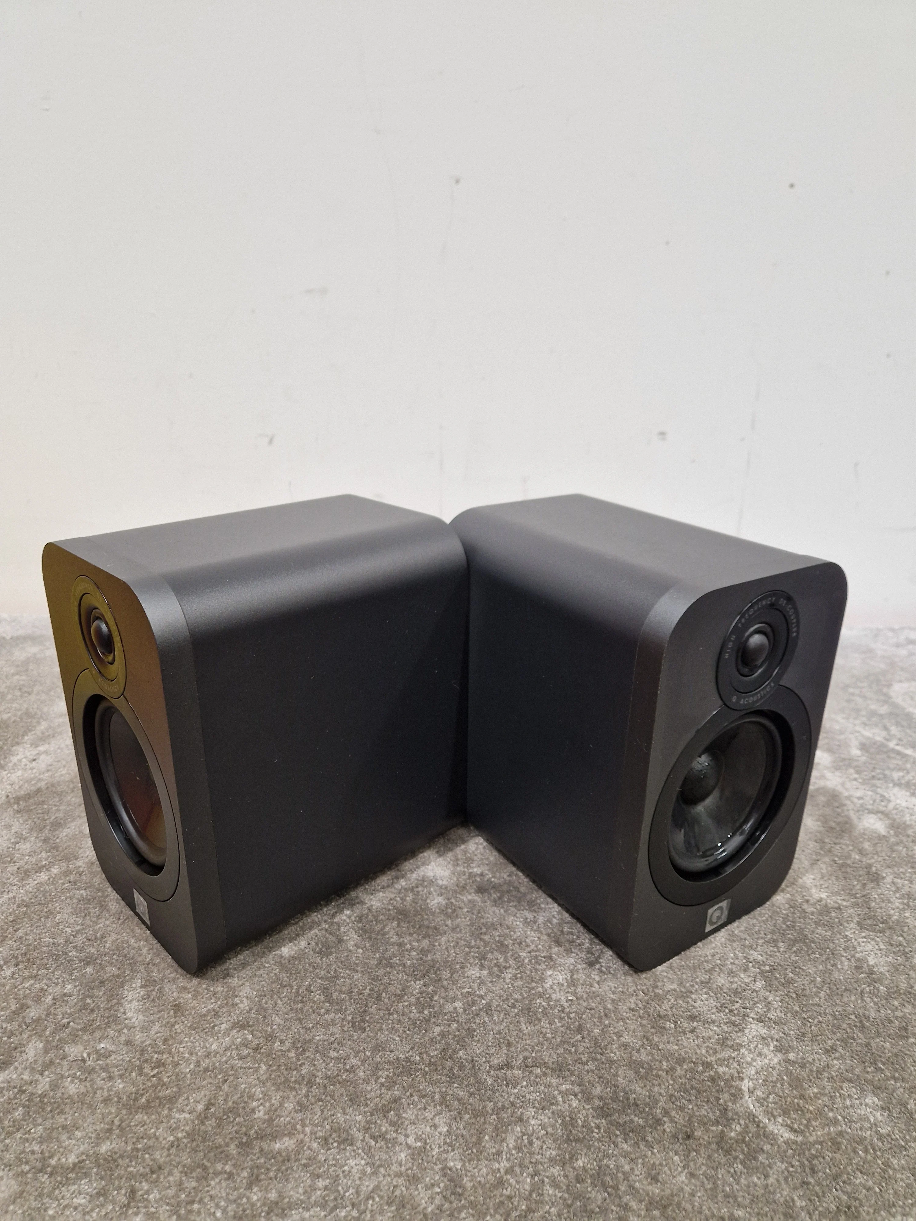 Q Acoustics 3020 Speaker Pair - Bookshelf Design - Excellent - Image 3