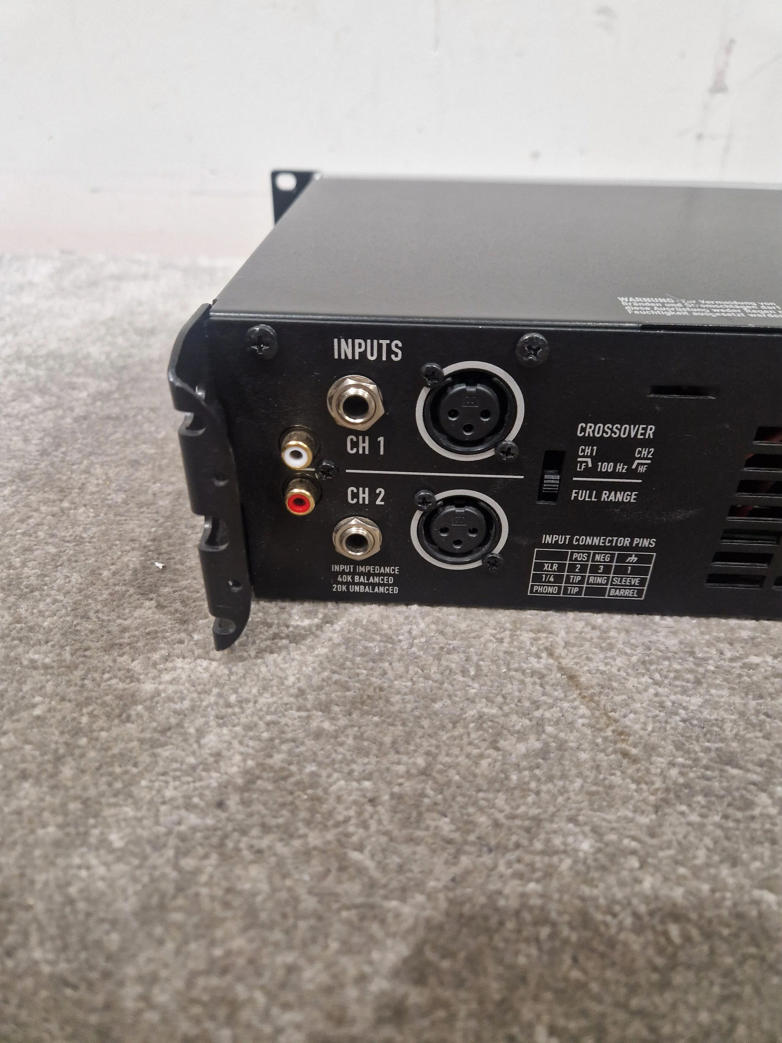 QSC GX5 - Power Amplifier - Excellent w/ Cables - Image 10