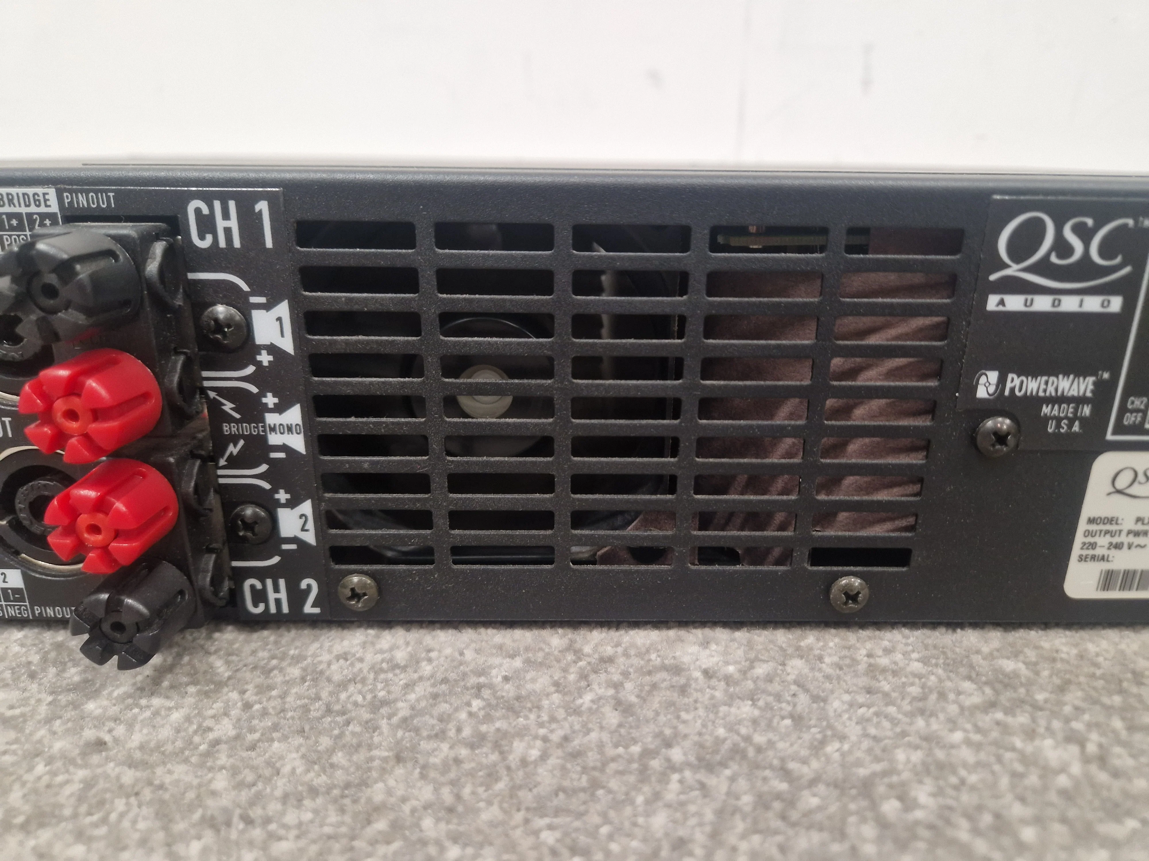 QSC Audio PLX2402 700w 2 channel amp - High Power, Reliable - Very Good - Image 5