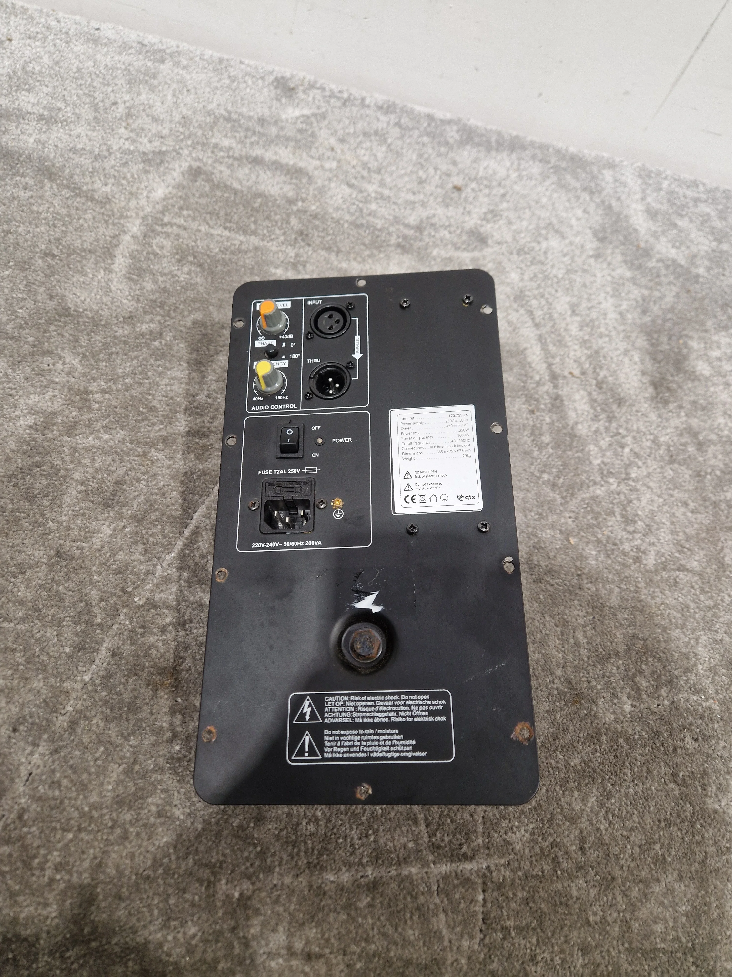 QTX 170.755uk Speaker Motherboard - Precision Audio Control - Excellent - Image 12