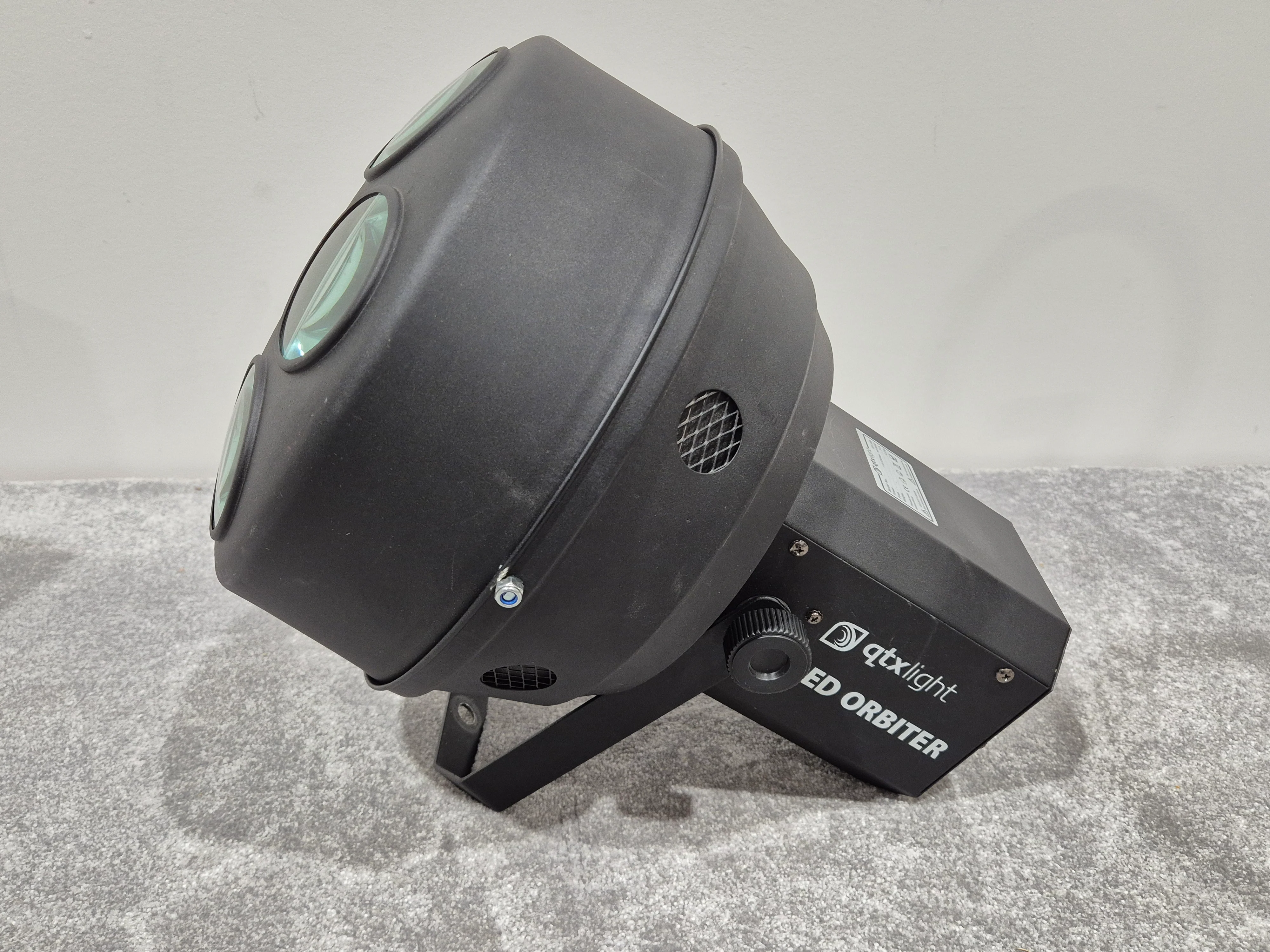 Qtx Light Led Orbiter Model 151.568 LED Lighting Effect - RGB Color Mixing, Sound Activation - Excellent w/ Original Box & Power Supply - Image 4