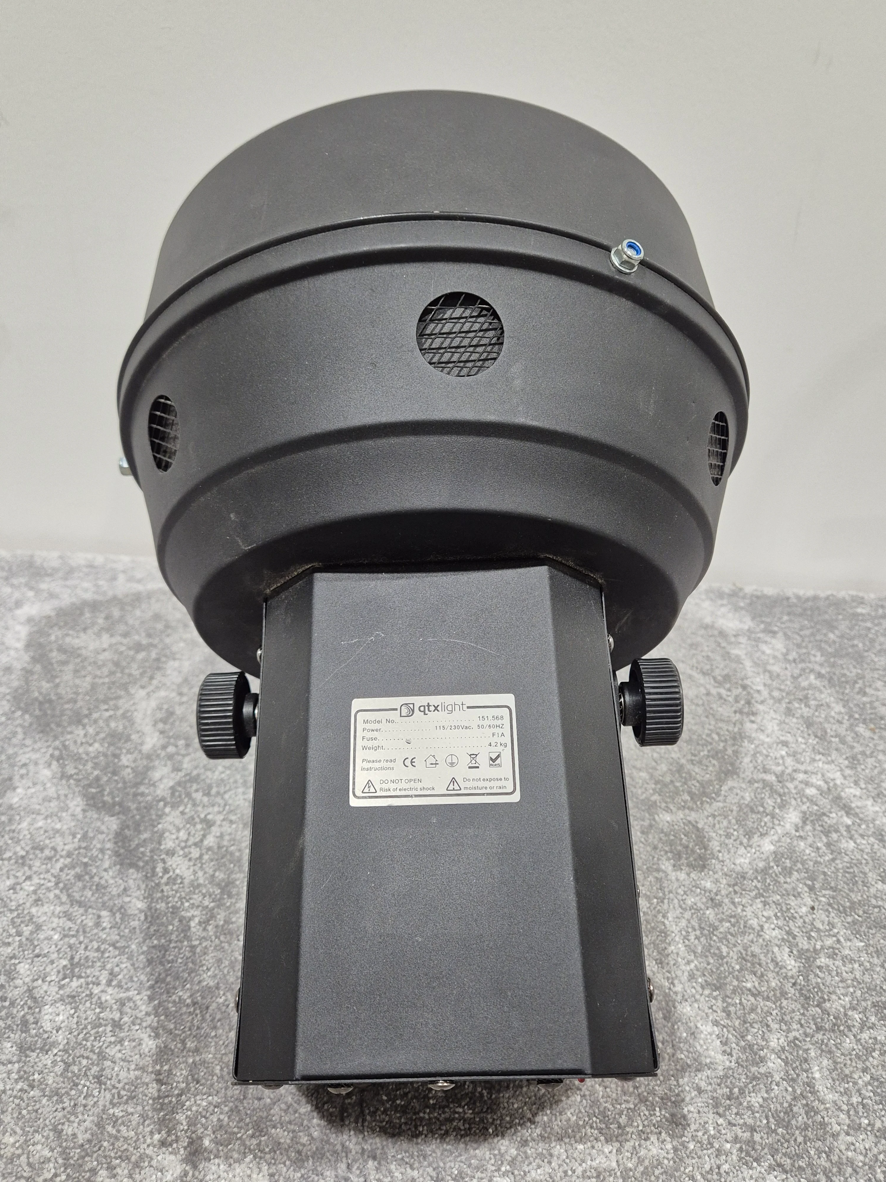Qtx Light Led Orbiter Model 151.568 LED Lighting Effect - RGB Color Mixing, Sound Activation - Excellent w/ Original Box & Power Supply - Image 6