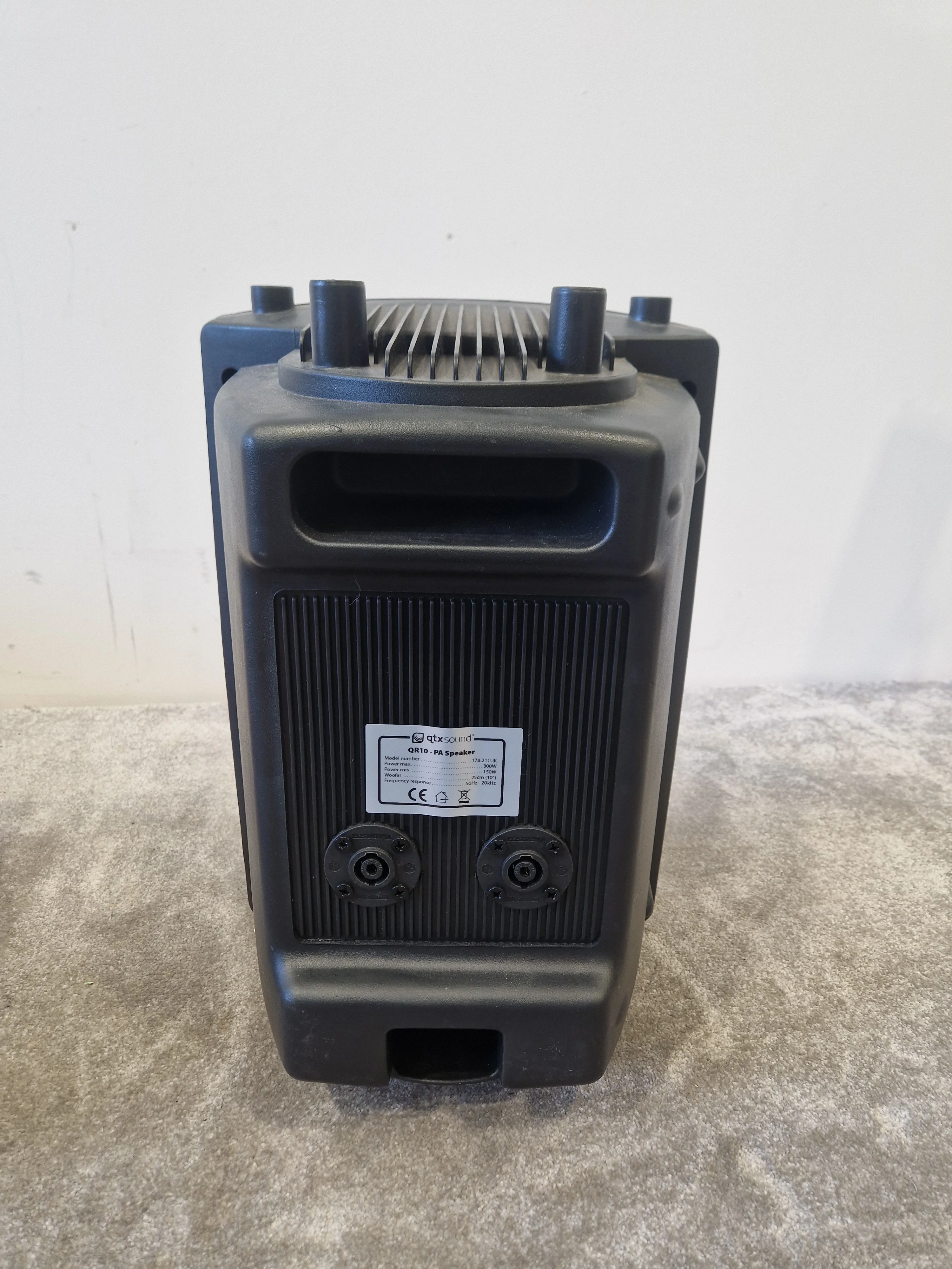 QTX QR10 – Portable 10" Passive PA Speaker – Very Good - Image 2