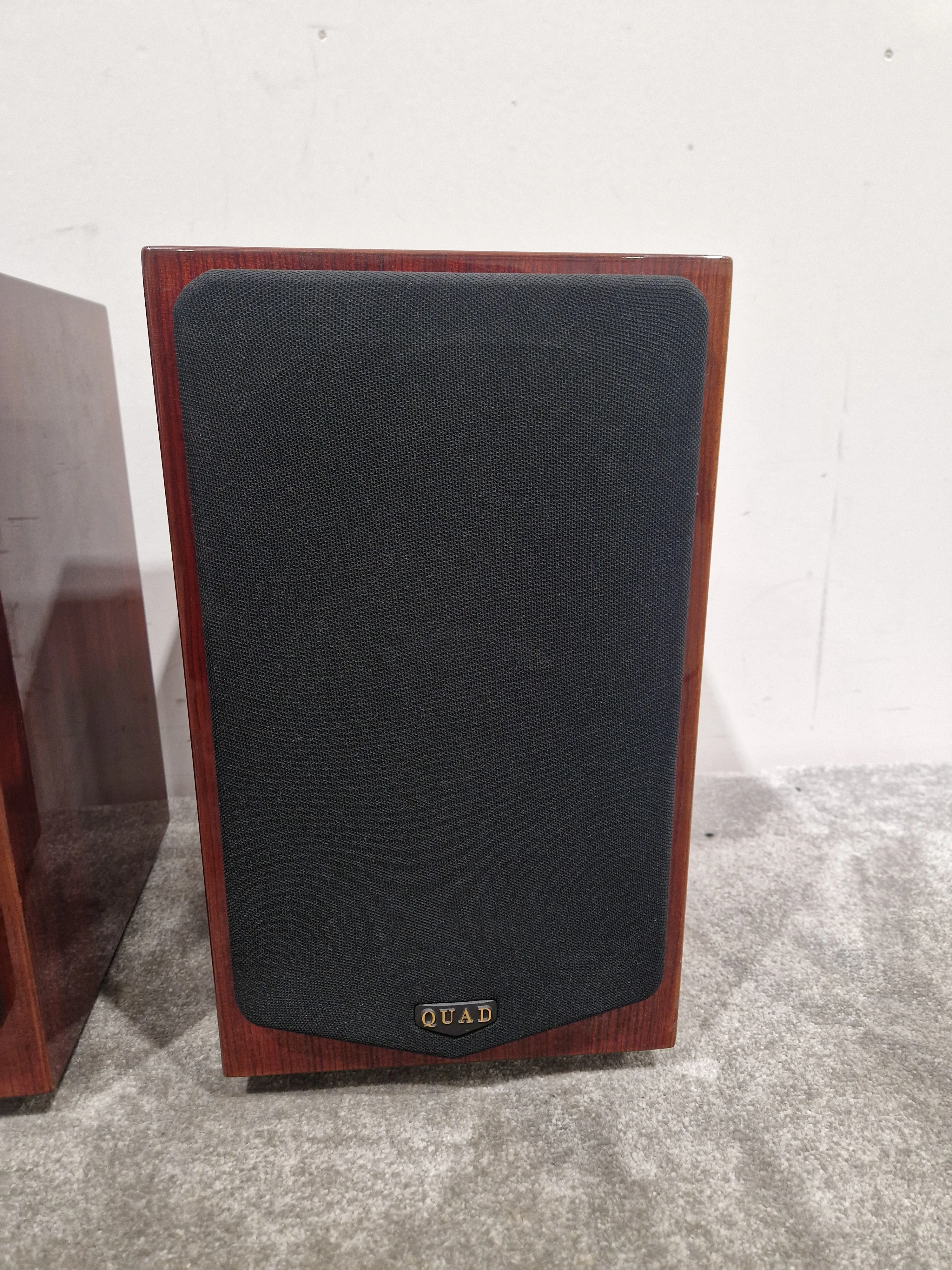 Quad 12 L Speaker Pair - Compact High-Fidelity - Very Good - Image 11