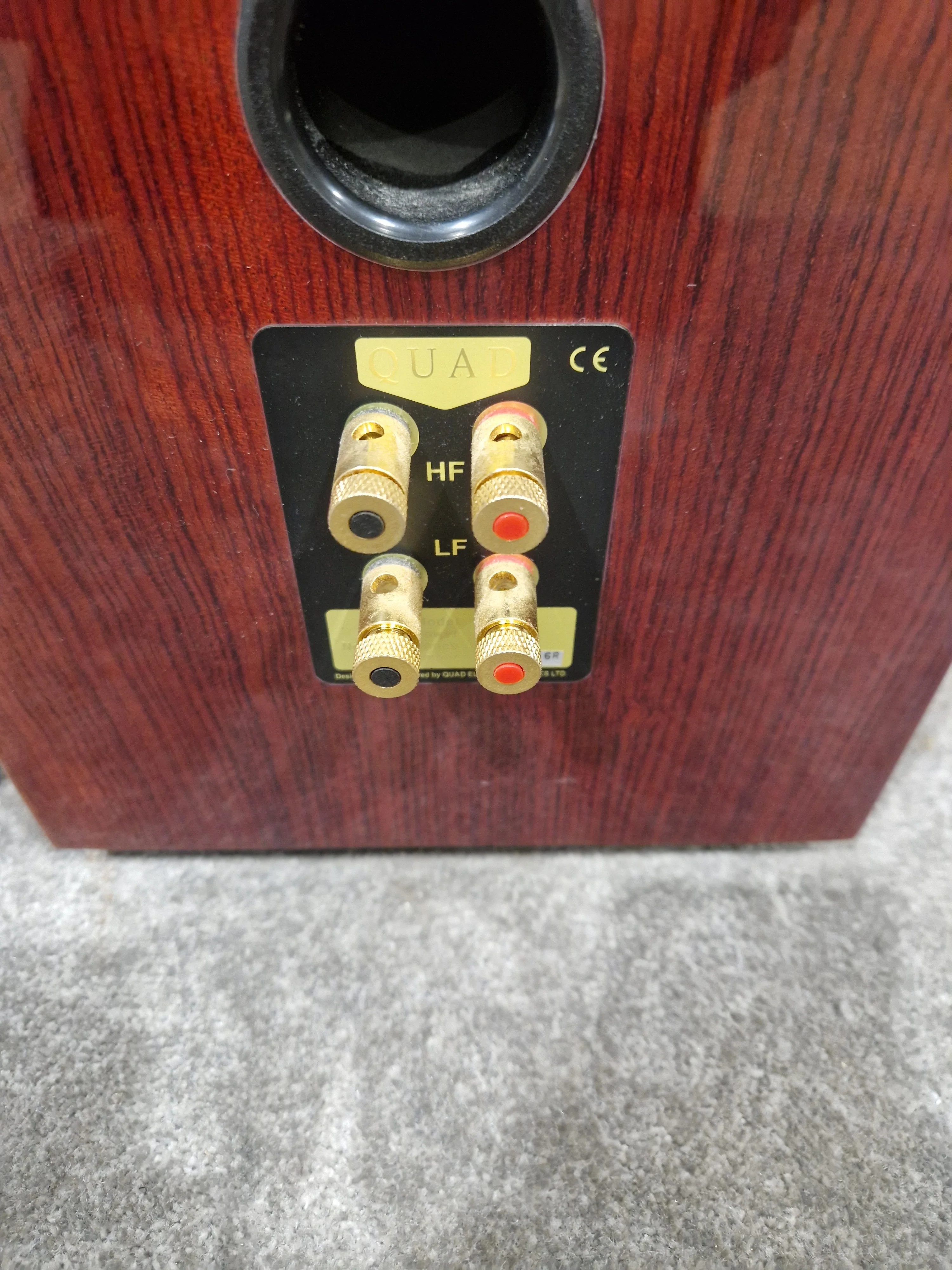 Quad 12 L Speaker Pair - Compact High-Fidelity - Very Good - Image 12
