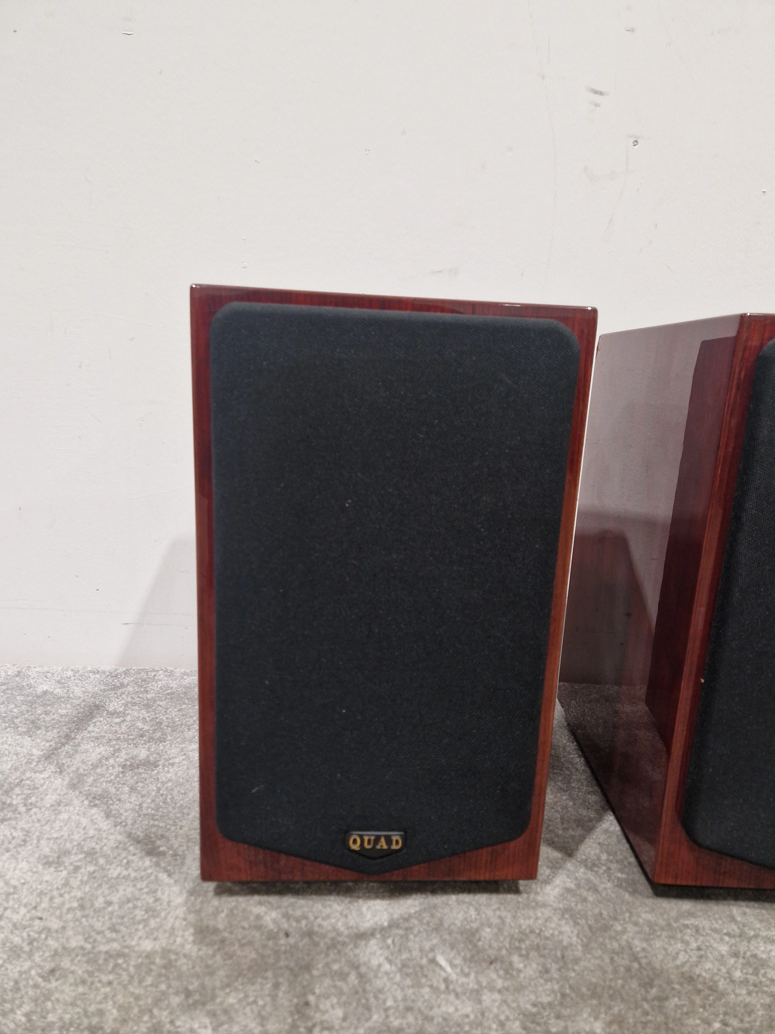 Quad 12 L Speaker Pair - Compact High-Fidelity - Very Good - Image 4