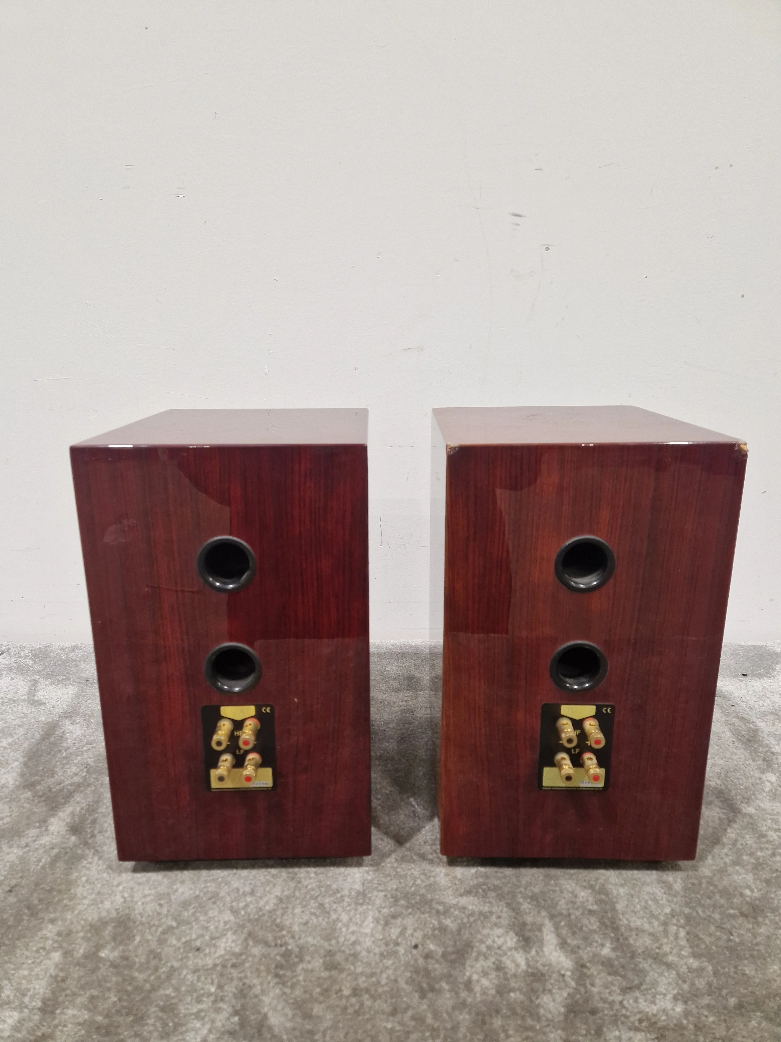 Quad 12 L Speaker Pair - Compact High-Fidelity - Very Good - Image 7