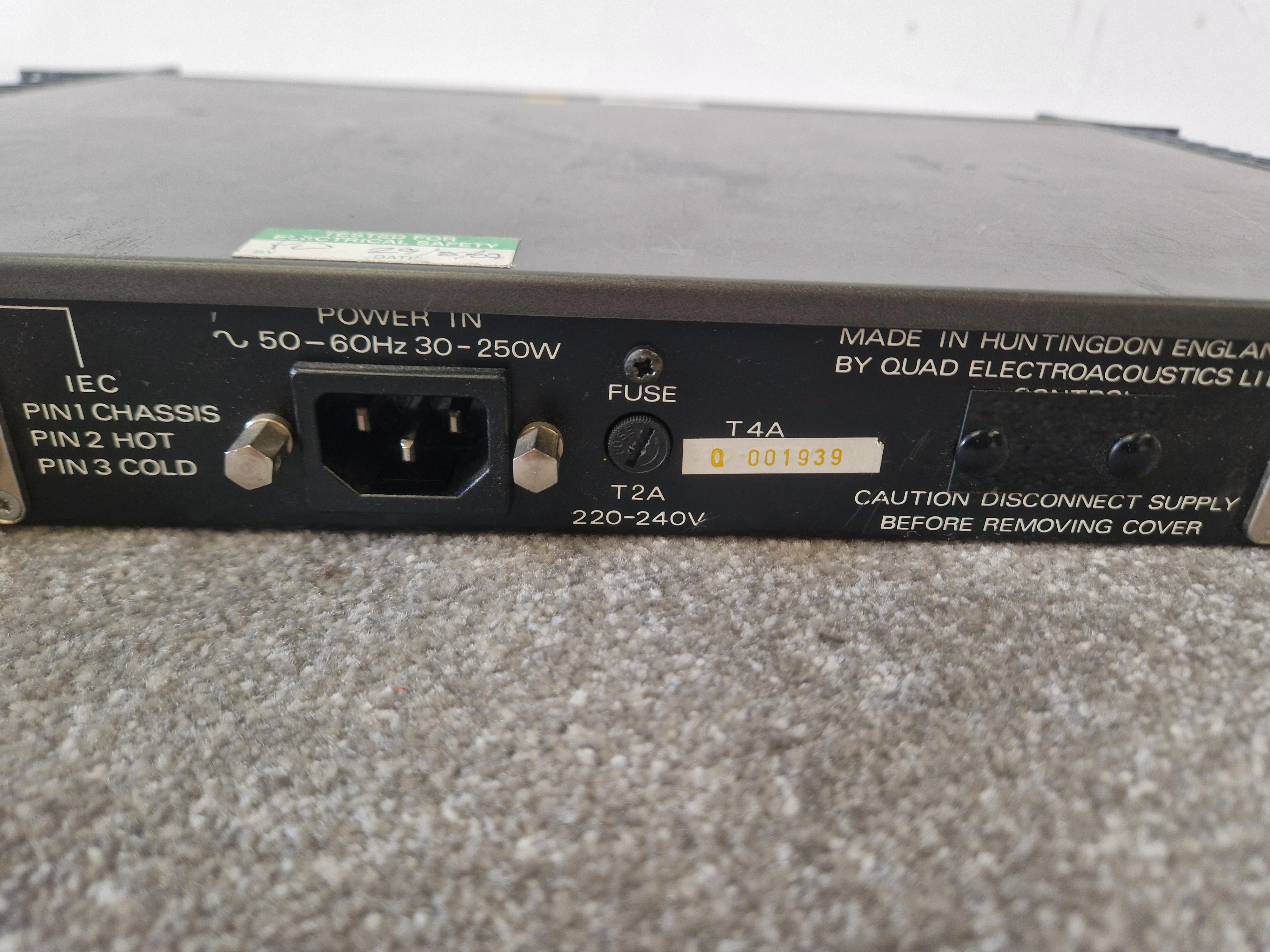 Quad 240 Power Amplifier – Studio-Grade 85W – Good - Image 6