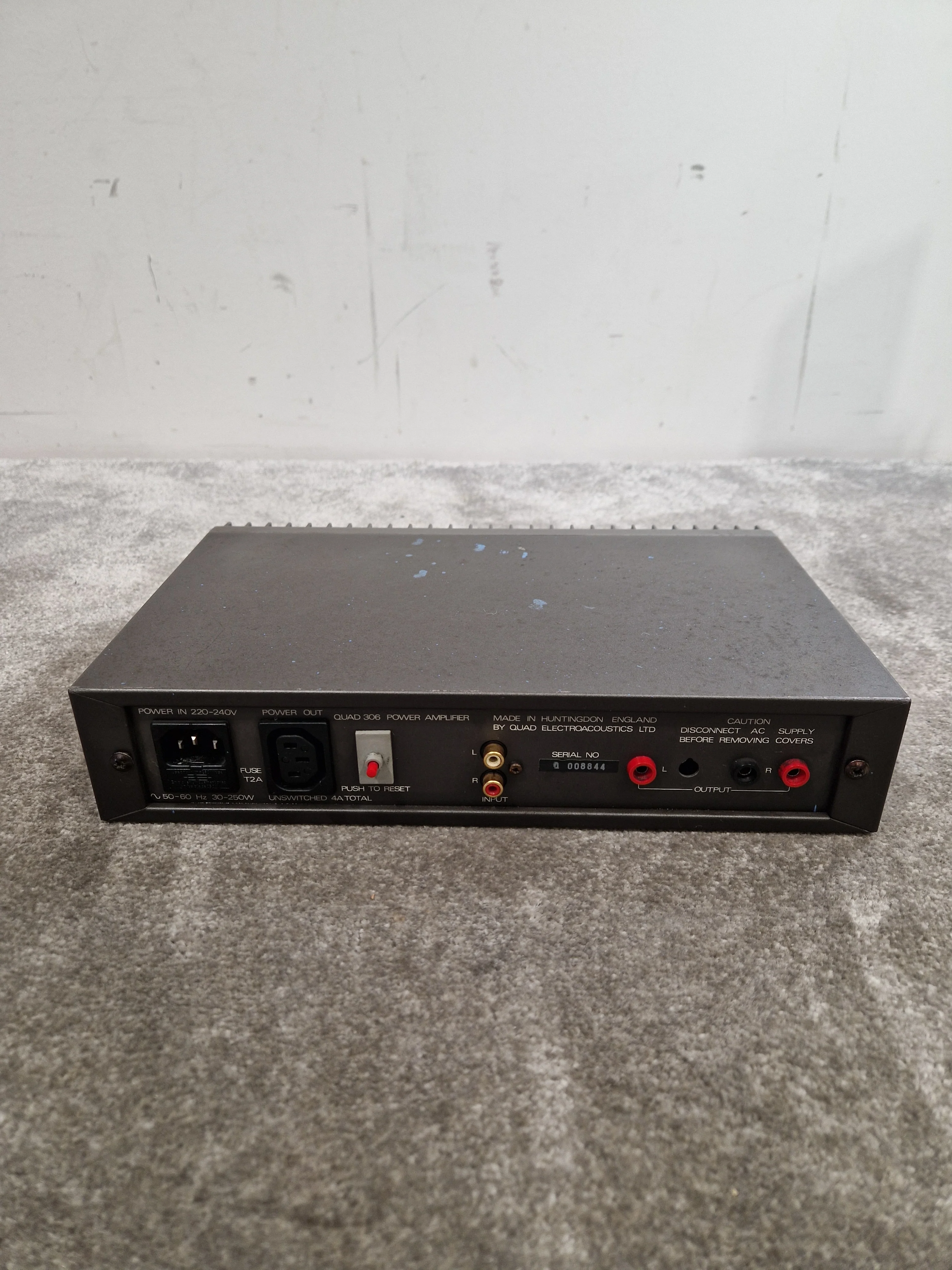 Quad 306 - Stereo Power Amplifier - Fair - Image 5