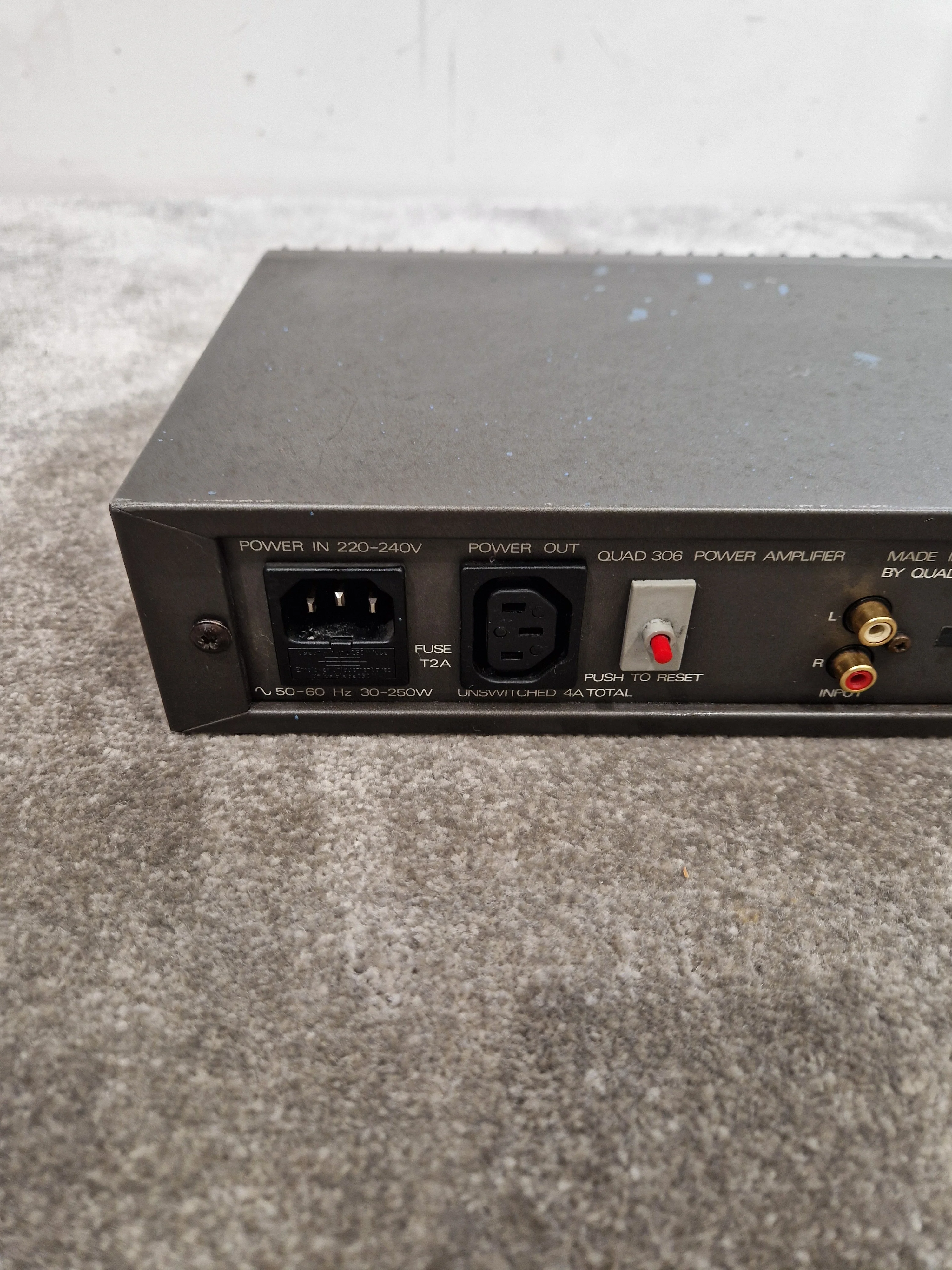 Quad 306 - Stereo Power Amplifier - Fair - Image 8