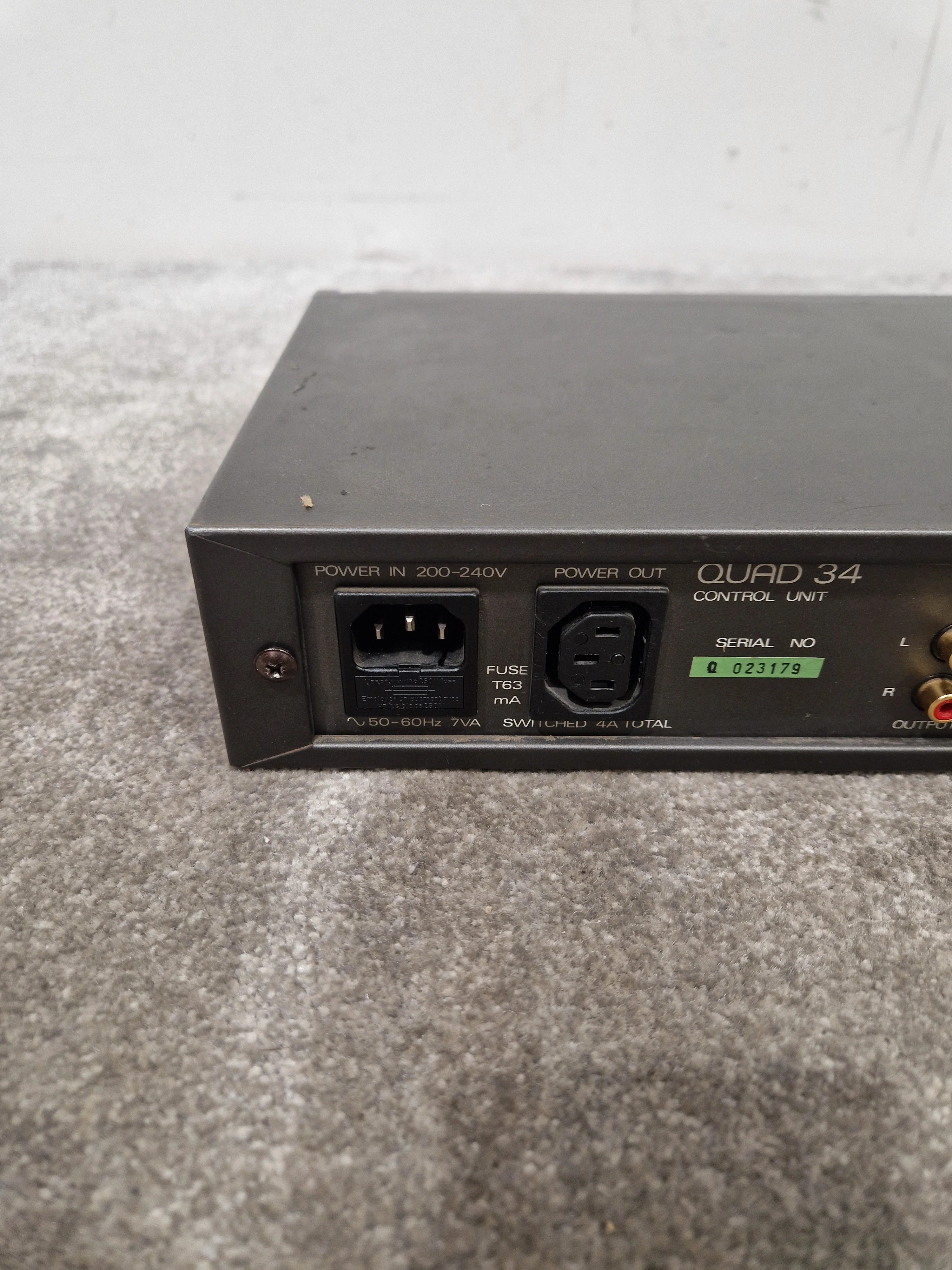 Quad 34 Control Unit - Classic Preamp Design - Good - Image 6
