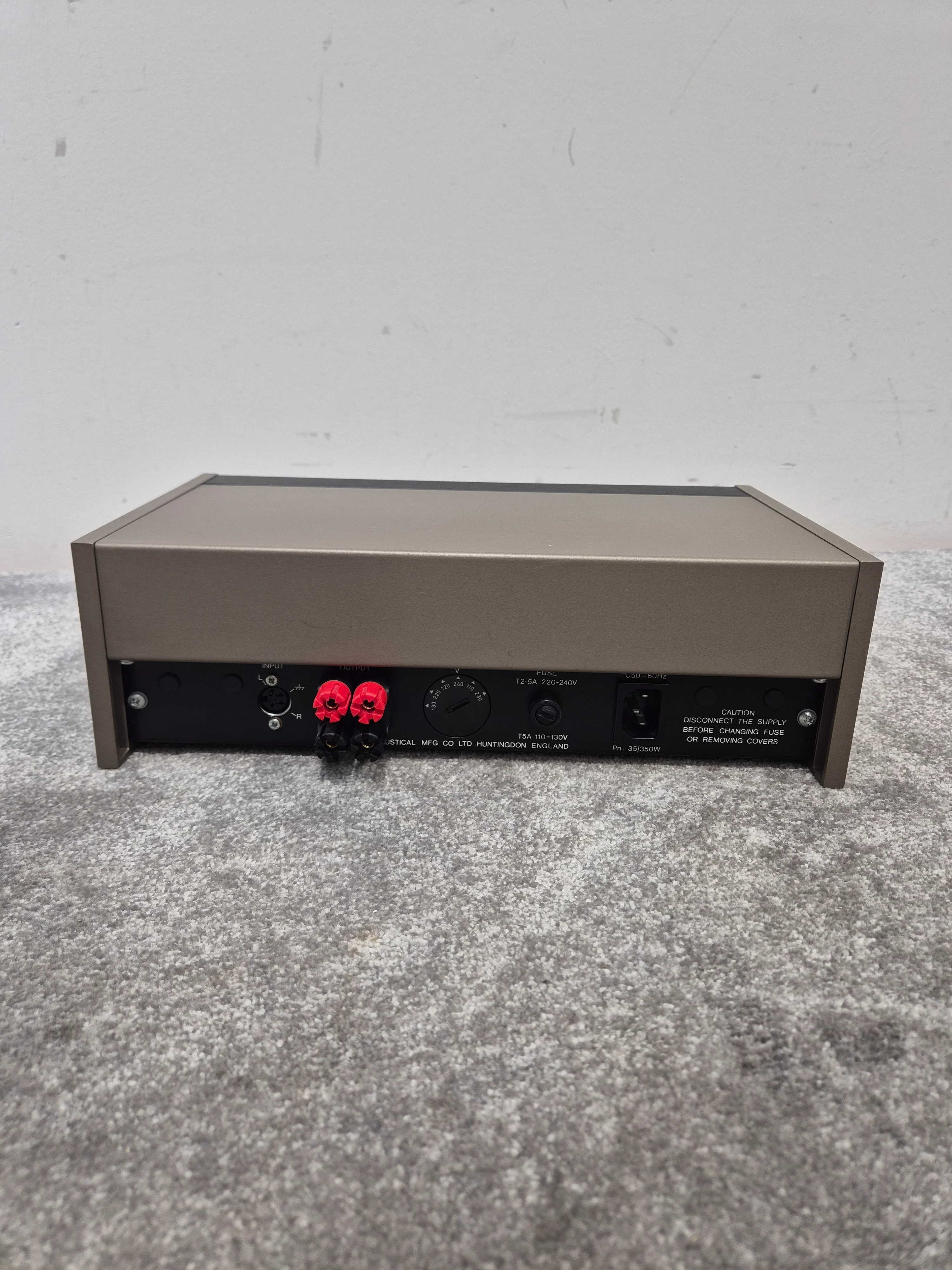 Quad 405-2 Amplifier - 150W Power, Class-A Design - Excellent w/ Power Supply - Image 4
