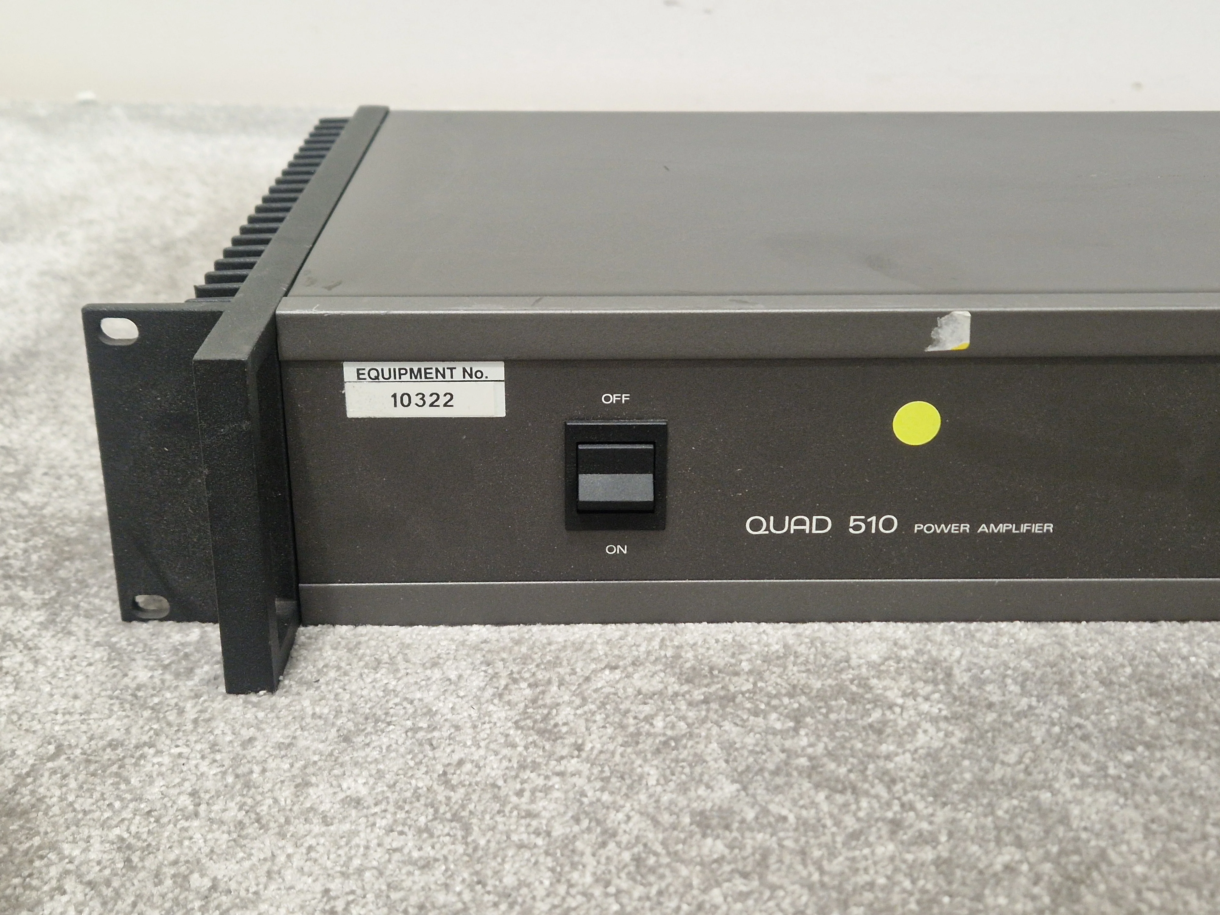 Quad 510 Power Amplifier – 100W RMS Output & Rack-Mount Design – Good - Image 2