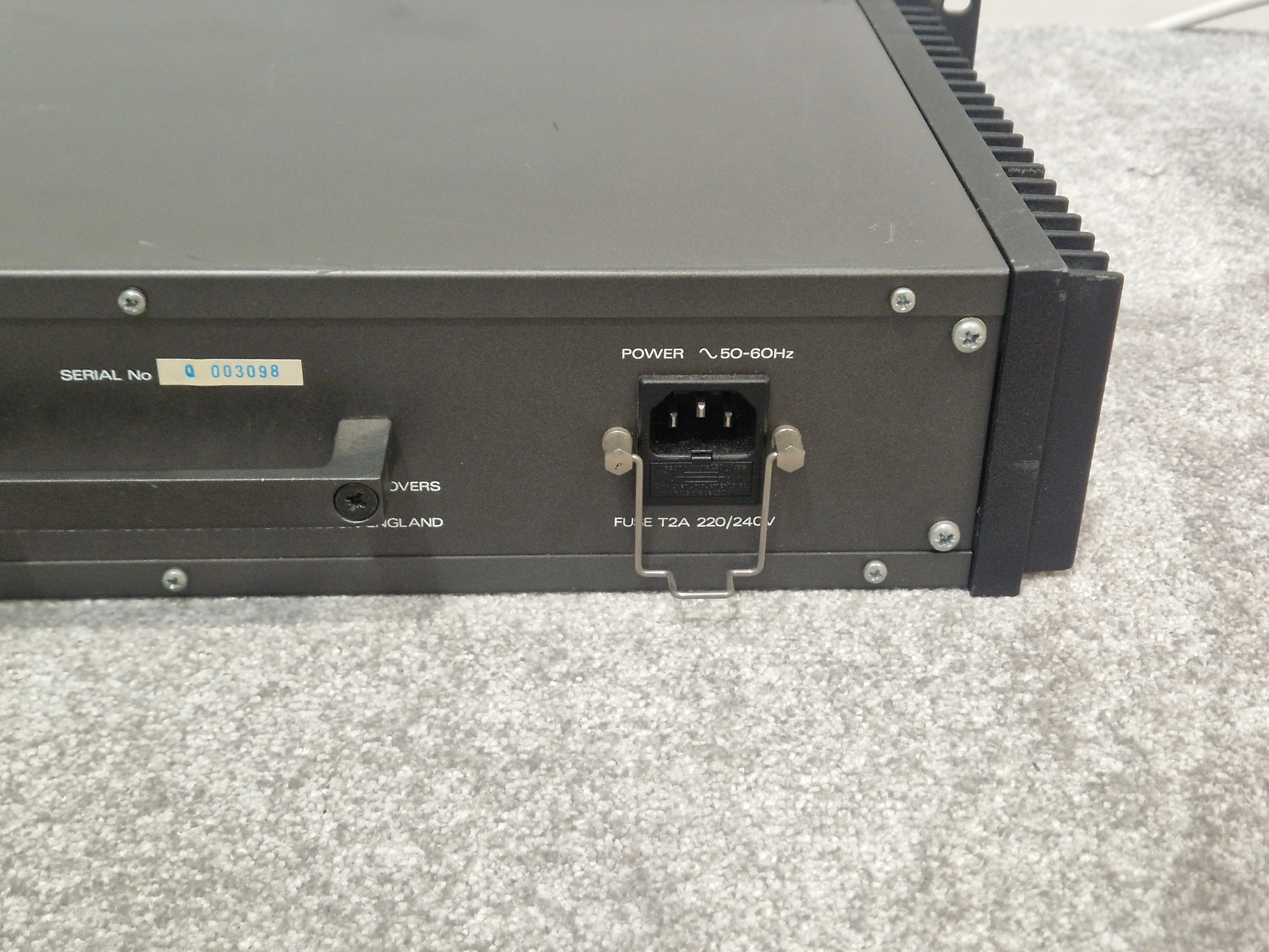 Quad 510 Power Amplifier – 100W RMS Output & Rack-Mount Design – Good - Image 6