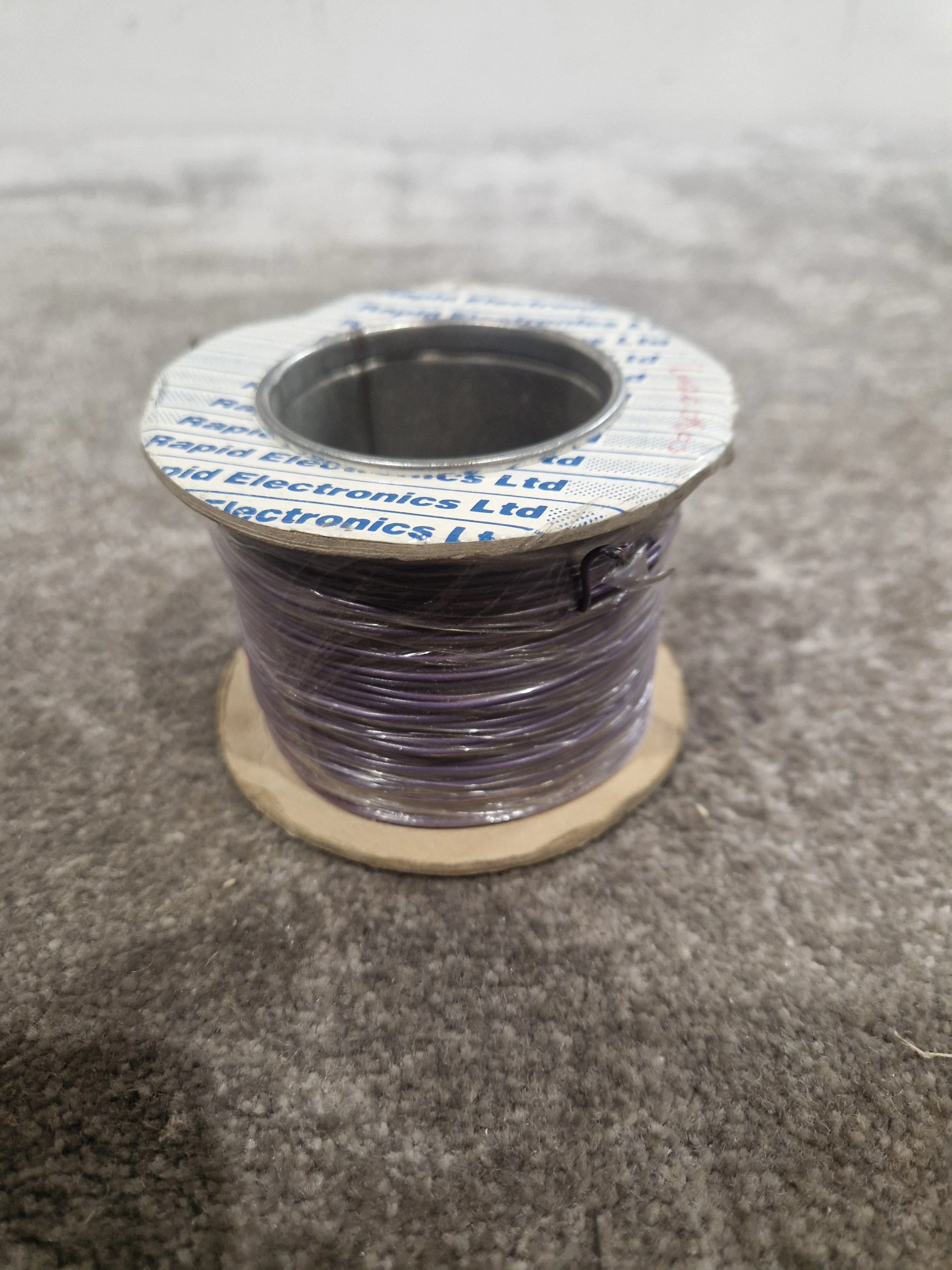 Rapid Electronics 7/0.2mm Equipment Wire Type 2 Violet 100 Metres - High-Quality Insulation - Excellent - Image 6
