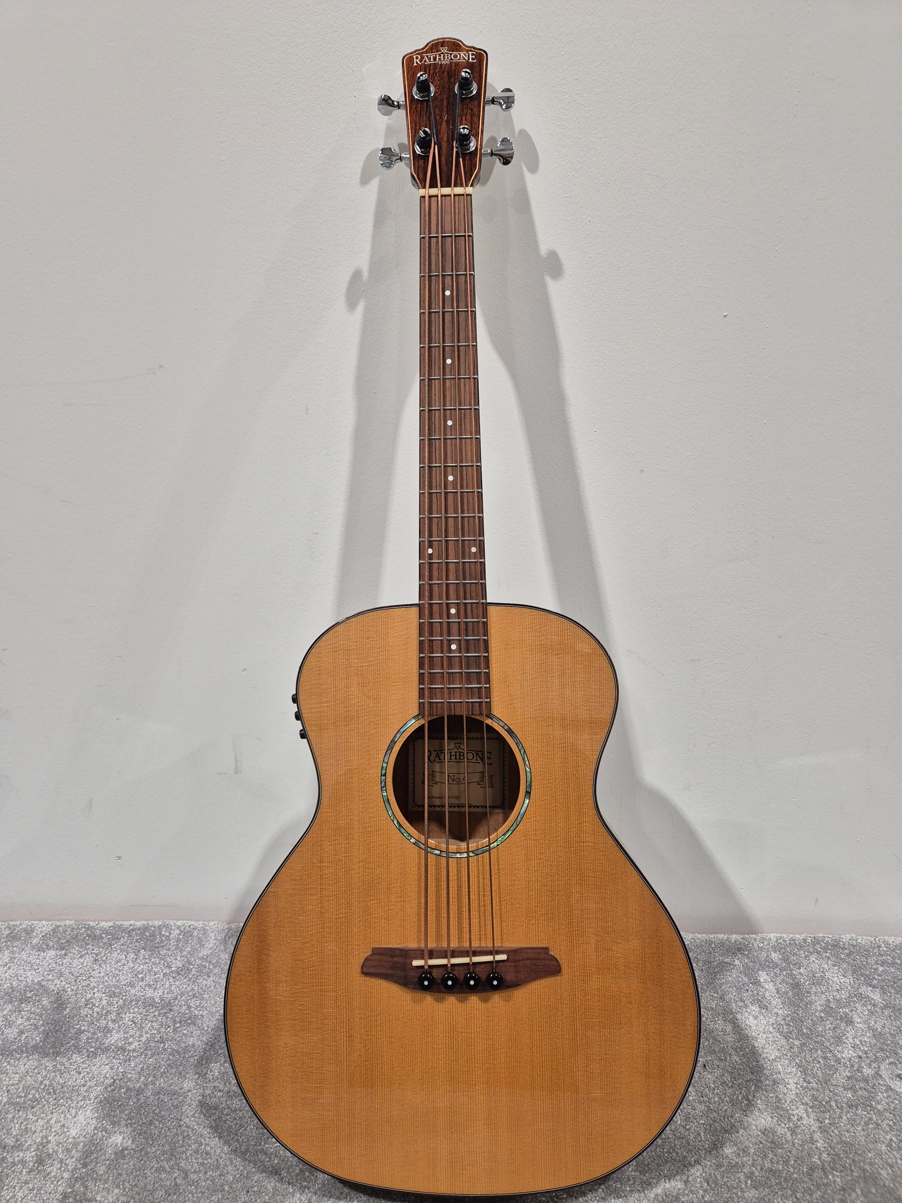 Rathbone No.4 R4SME Acoustic Guitar - Solid Spruce Top, Mahogany Back & Sides - Excellent w/ Soft Case - Image 2