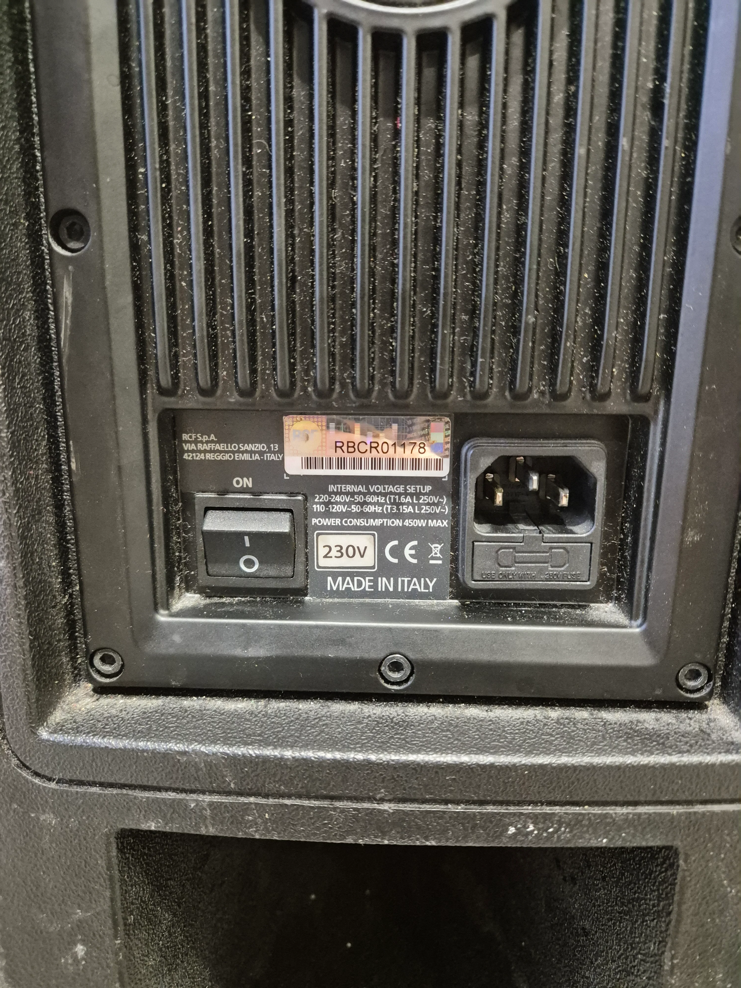 RCF Art 312A MK4 - 800W Active PA Speaker - Very Good - Image 8